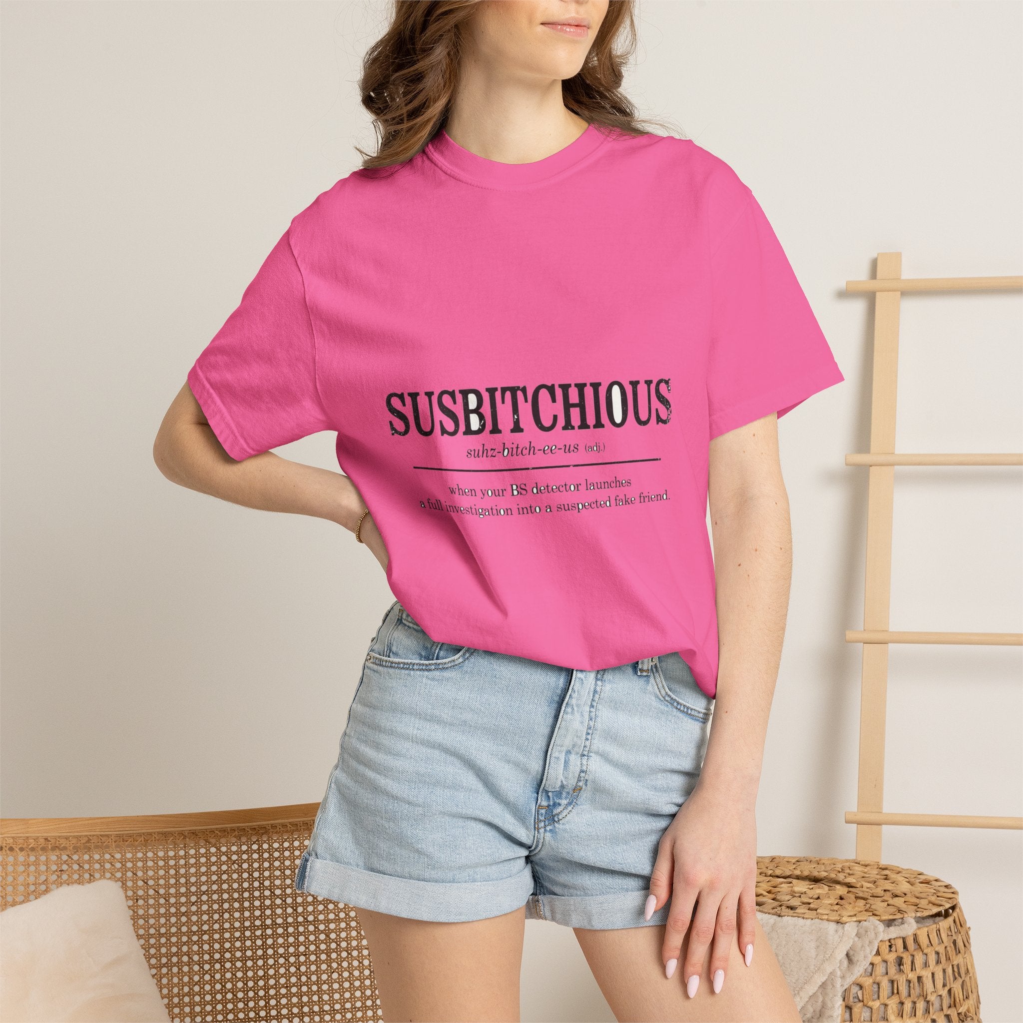 Susbitchious Definition - Funny Adult Humor Tee (18+)