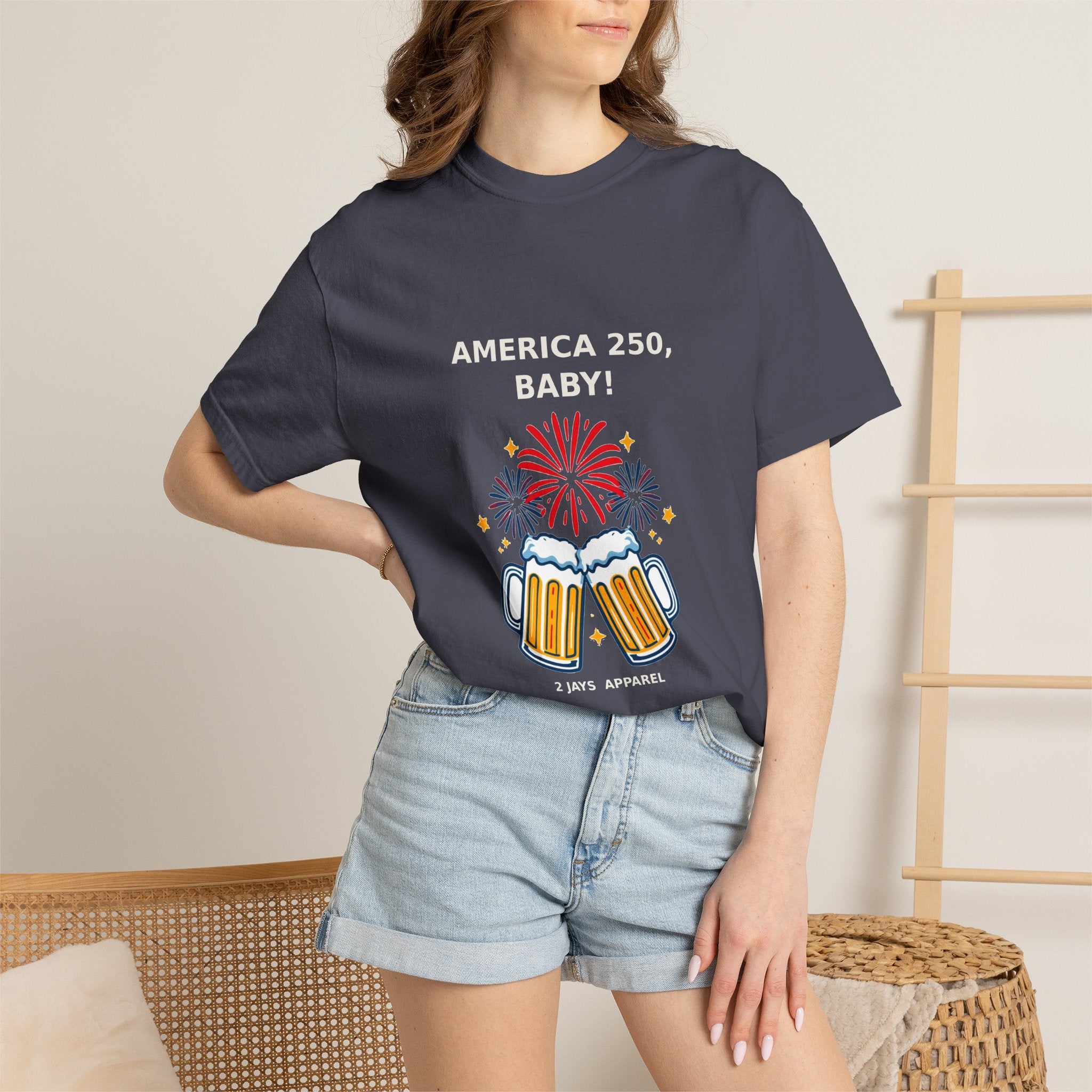 America 250 Baby — Funny 4th of July USA Tee