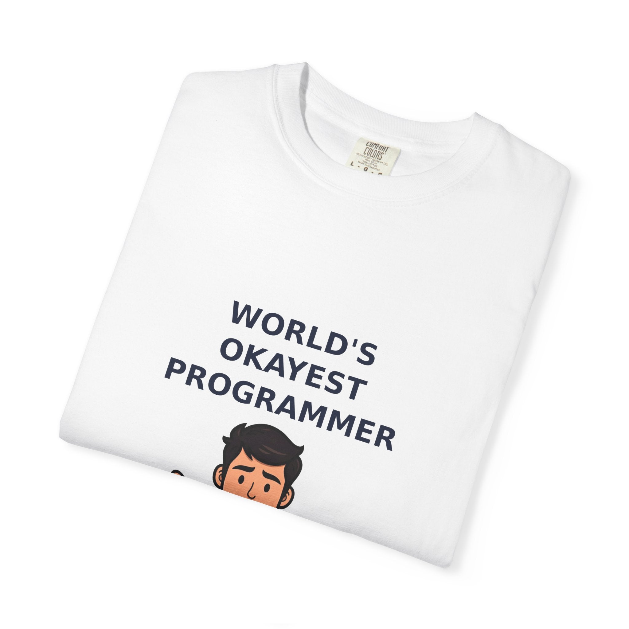 World's Okayest Programmer — Funny Coder Tee