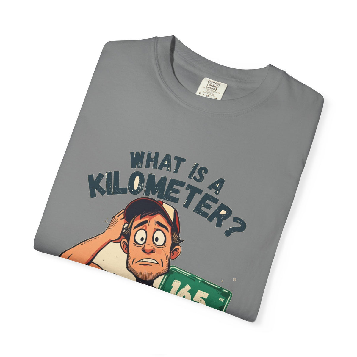 What Is A Kilometer?! (confused + km sign)