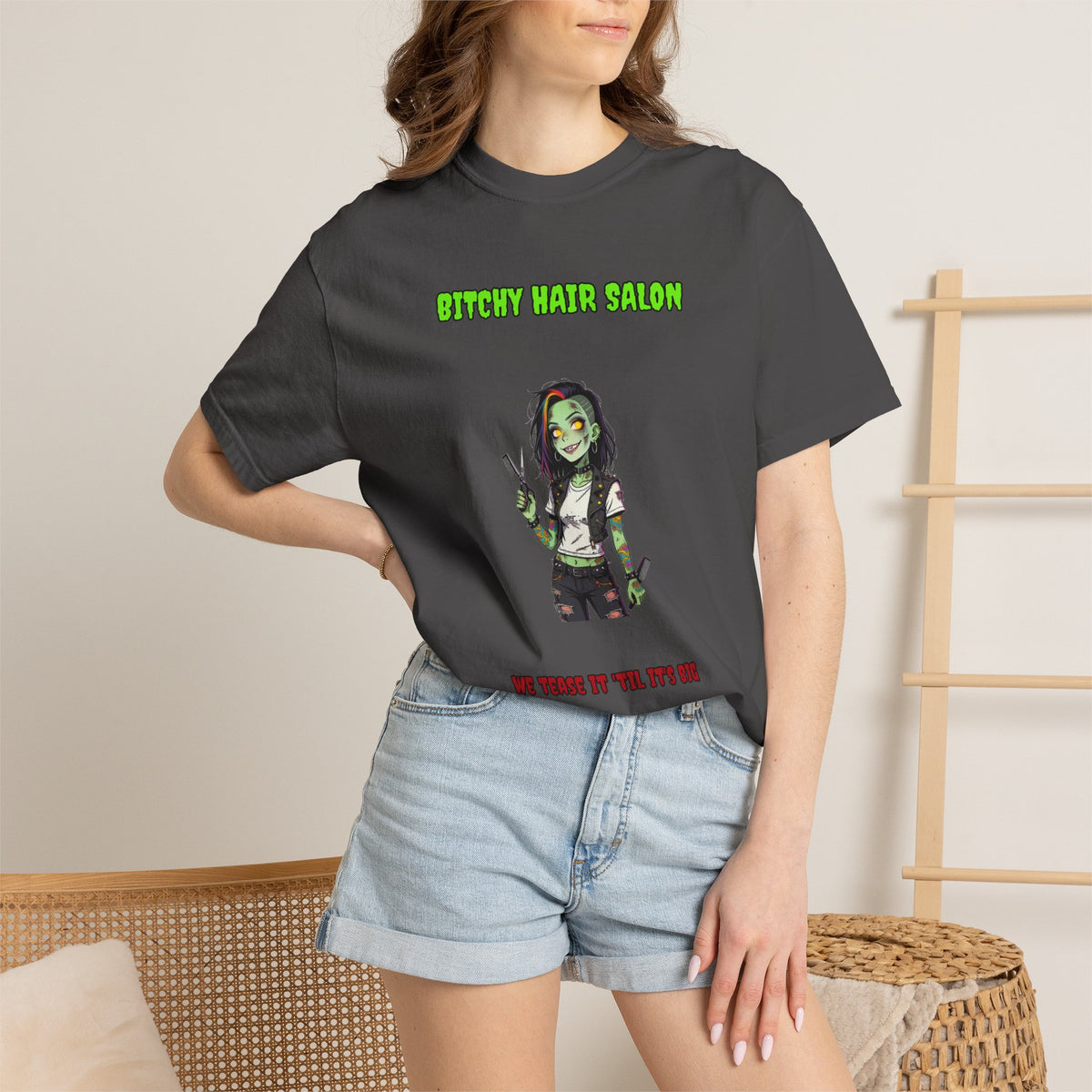 Bitchy Hair Salon — Zombie Tee