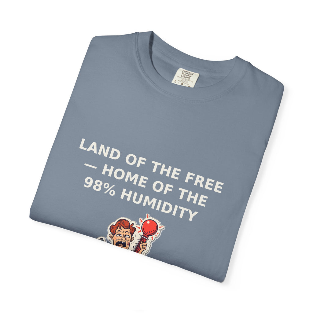 Sweat, Spangled — Funny 4th of July Humidity Tee