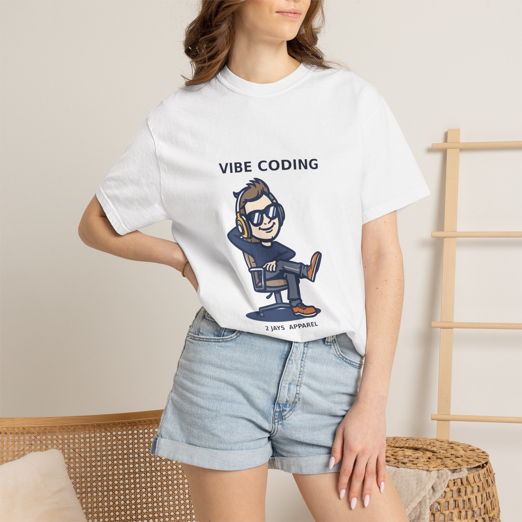 Vibe Coding — Funny Programmer Tee