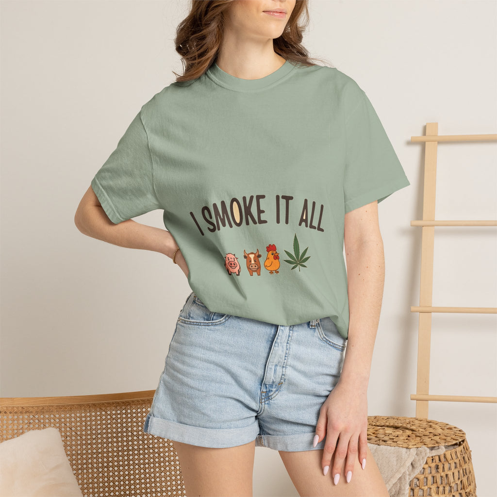I Smoke It All (pig/cow/chicken/leaf)