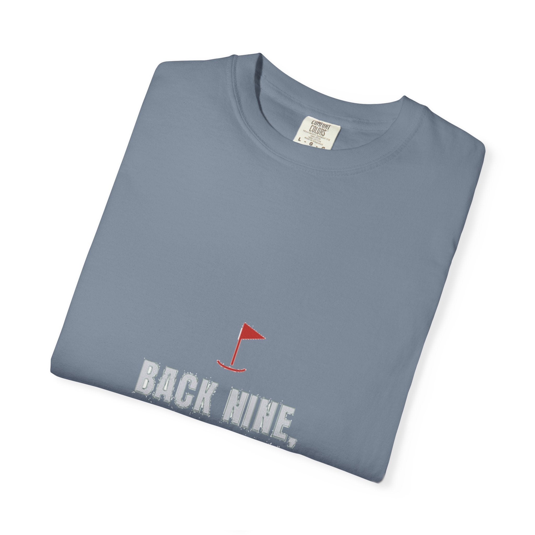 Back Nine, No Plans (left-chest)