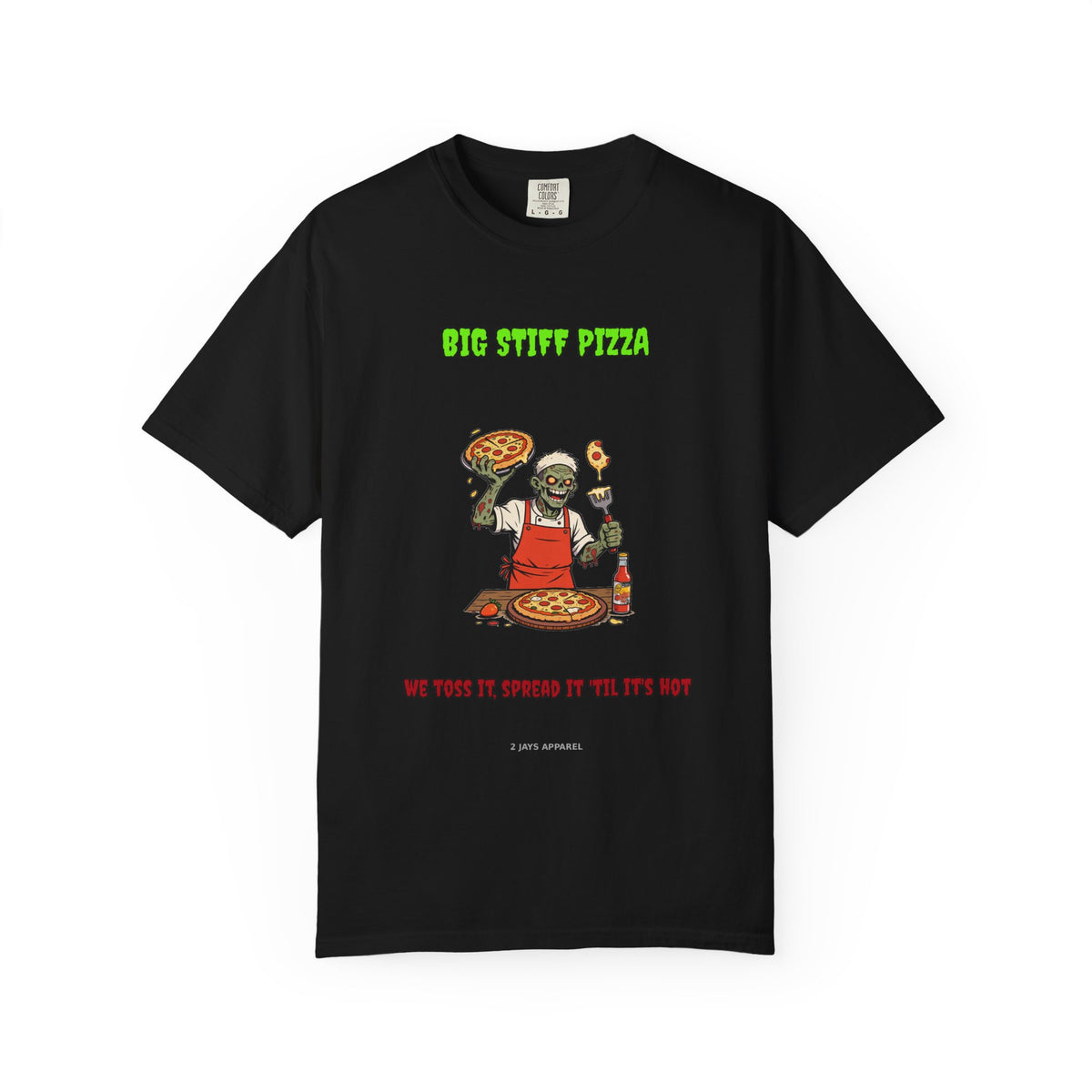 Big Stiff Pizza — Zombie Tee