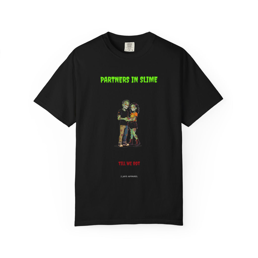Partners In Slime — Zombie Couple Tee