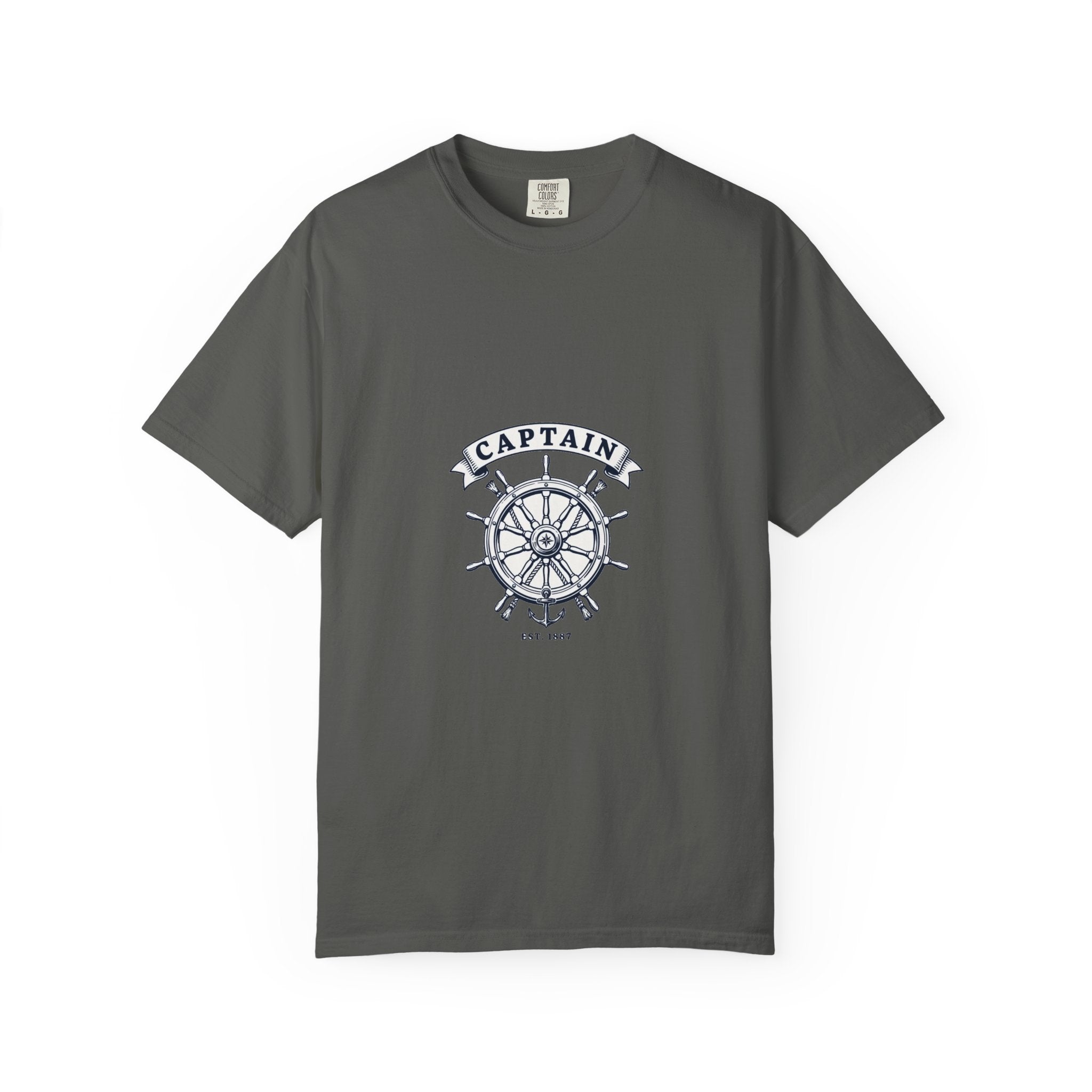 Captain — Matching Couples Boating Shirt
