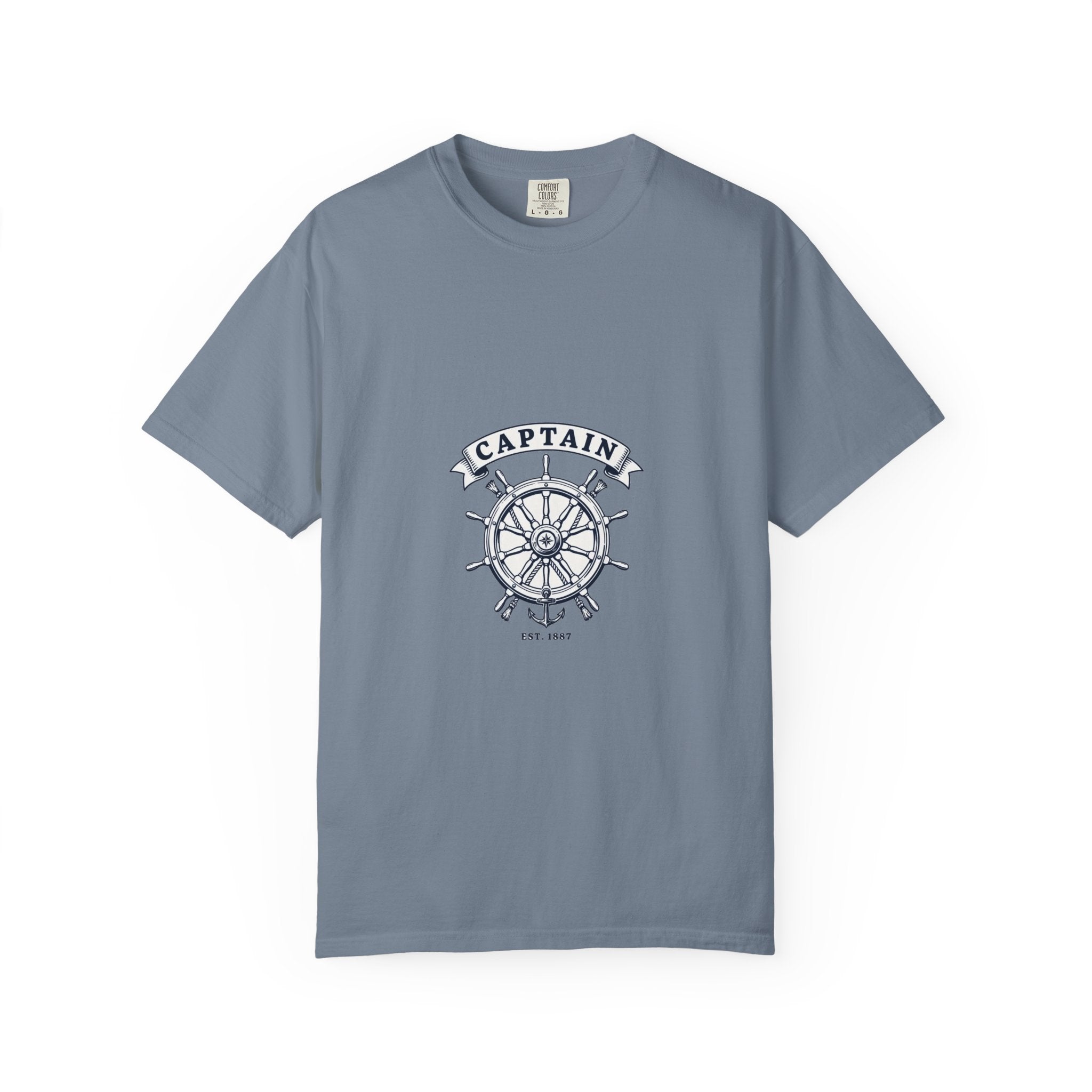 Captain — Matching Couples Boating Shirt