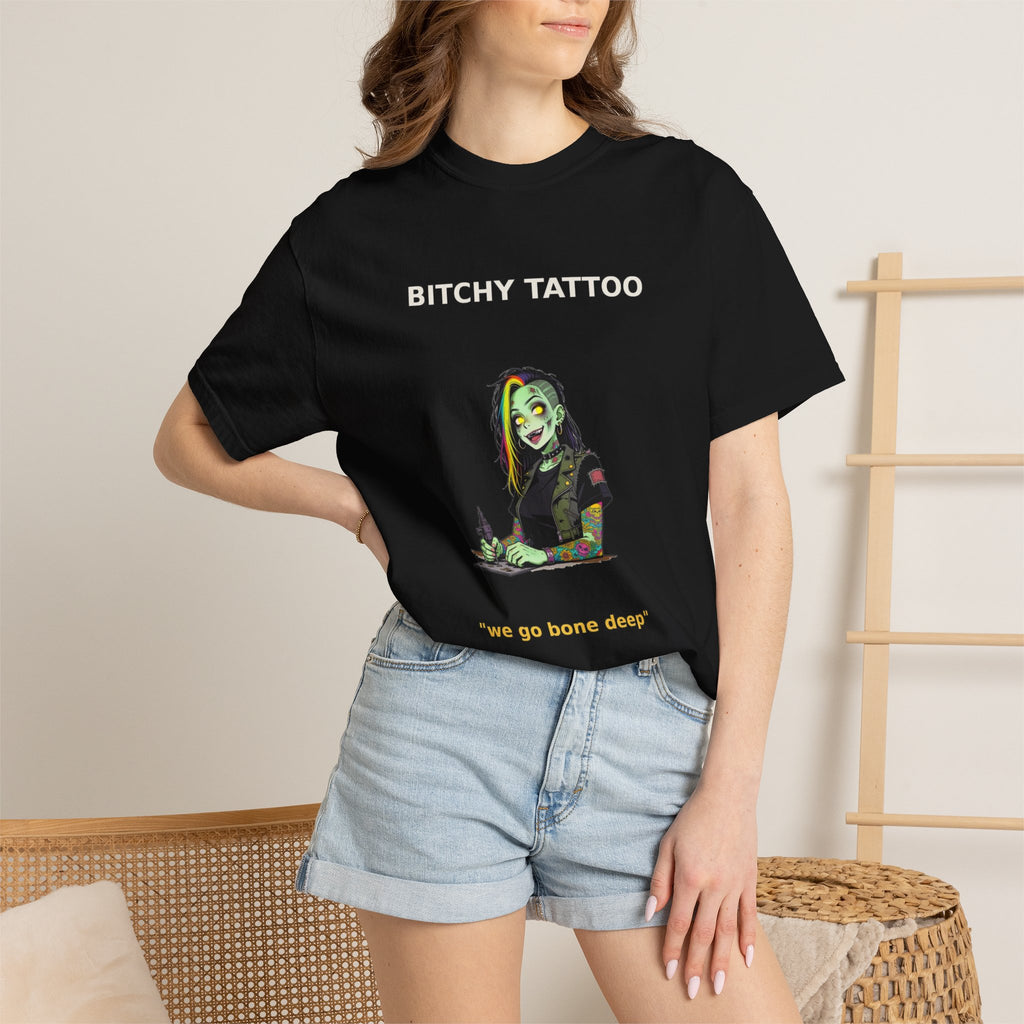 🧟 Bitchy TATTOO — "we go bone deep"