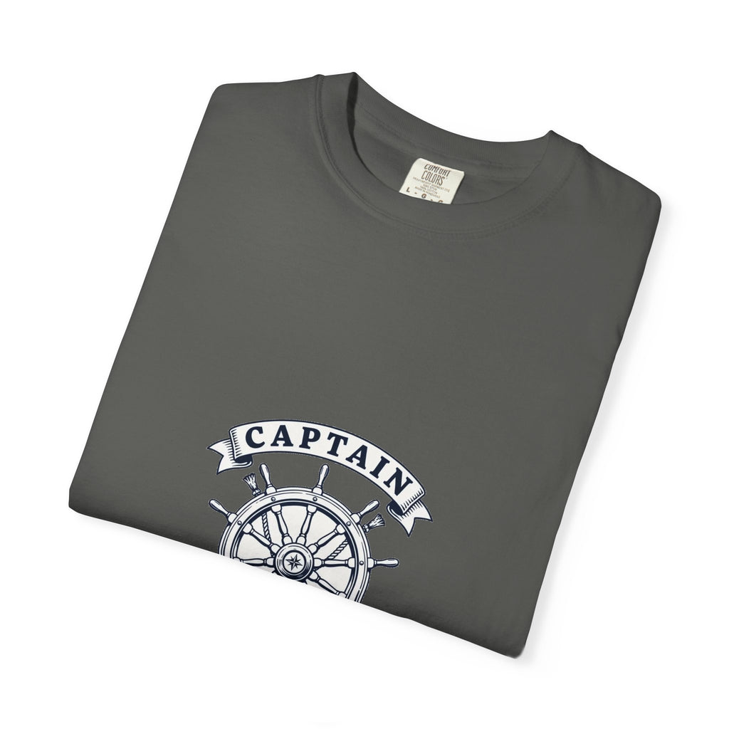 Captain — Matching Couples Boating Shirt