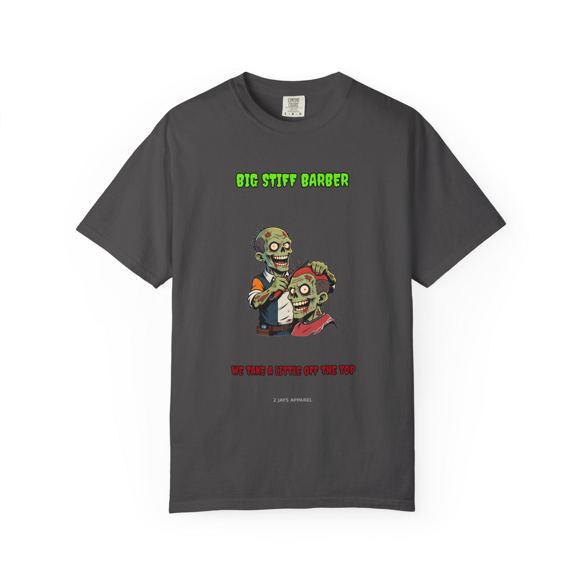 Big Stiff Barber — Zombie Tee