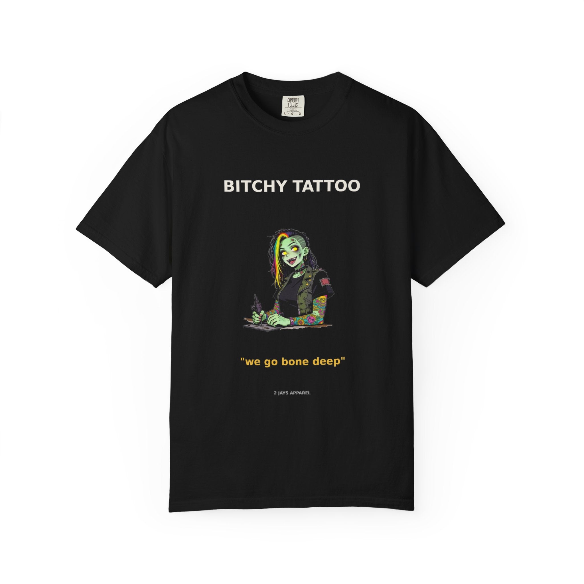 🧟 Bitchy TATTOO — "we go bone deep"