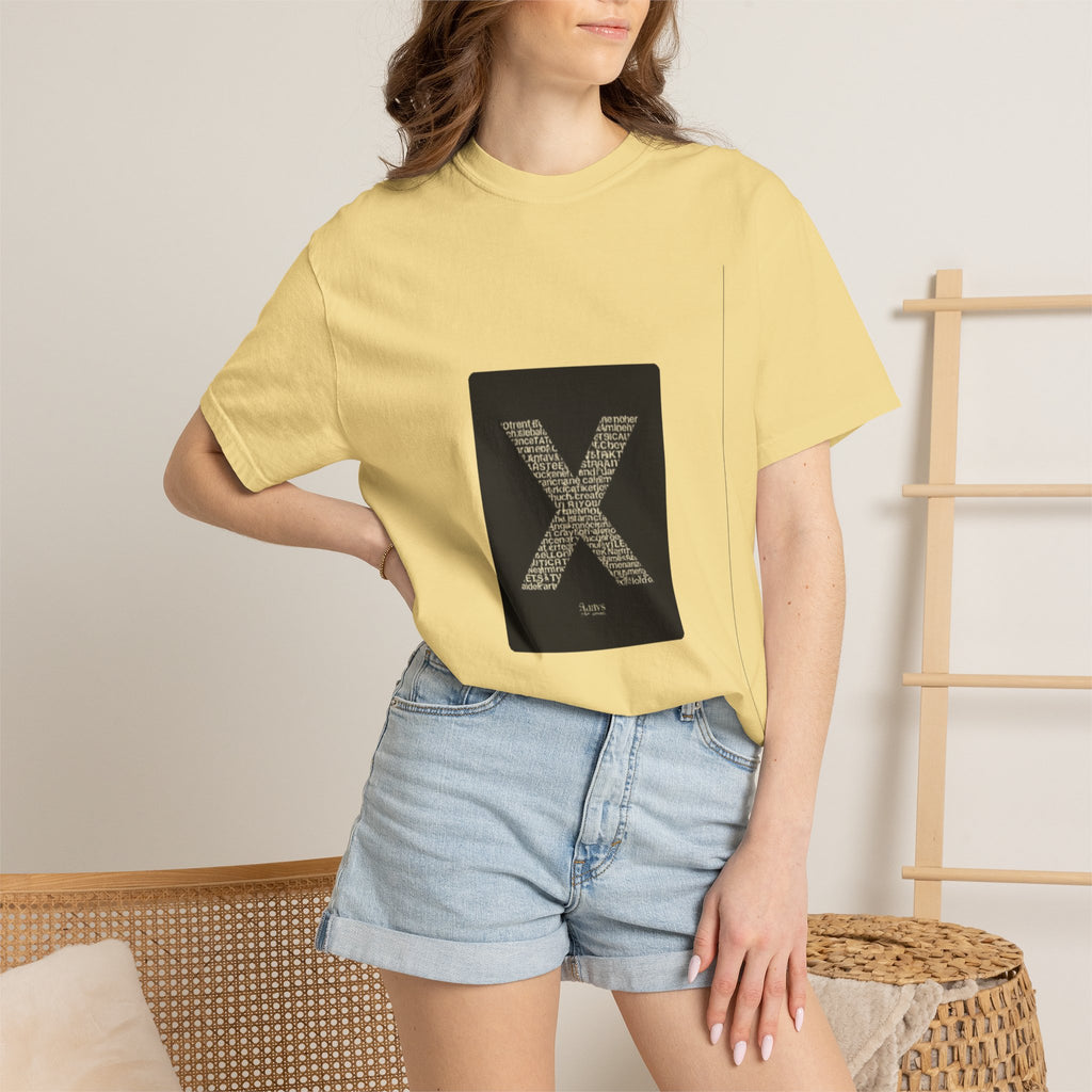 X — made of words — CW