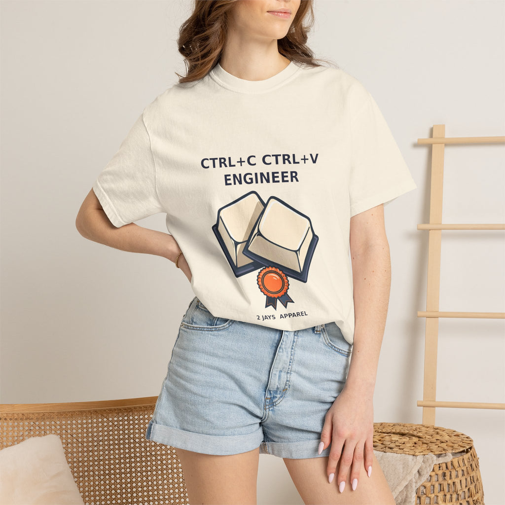 Ctrl+C Ctrl+V Engineer — Funny Programmer Tee