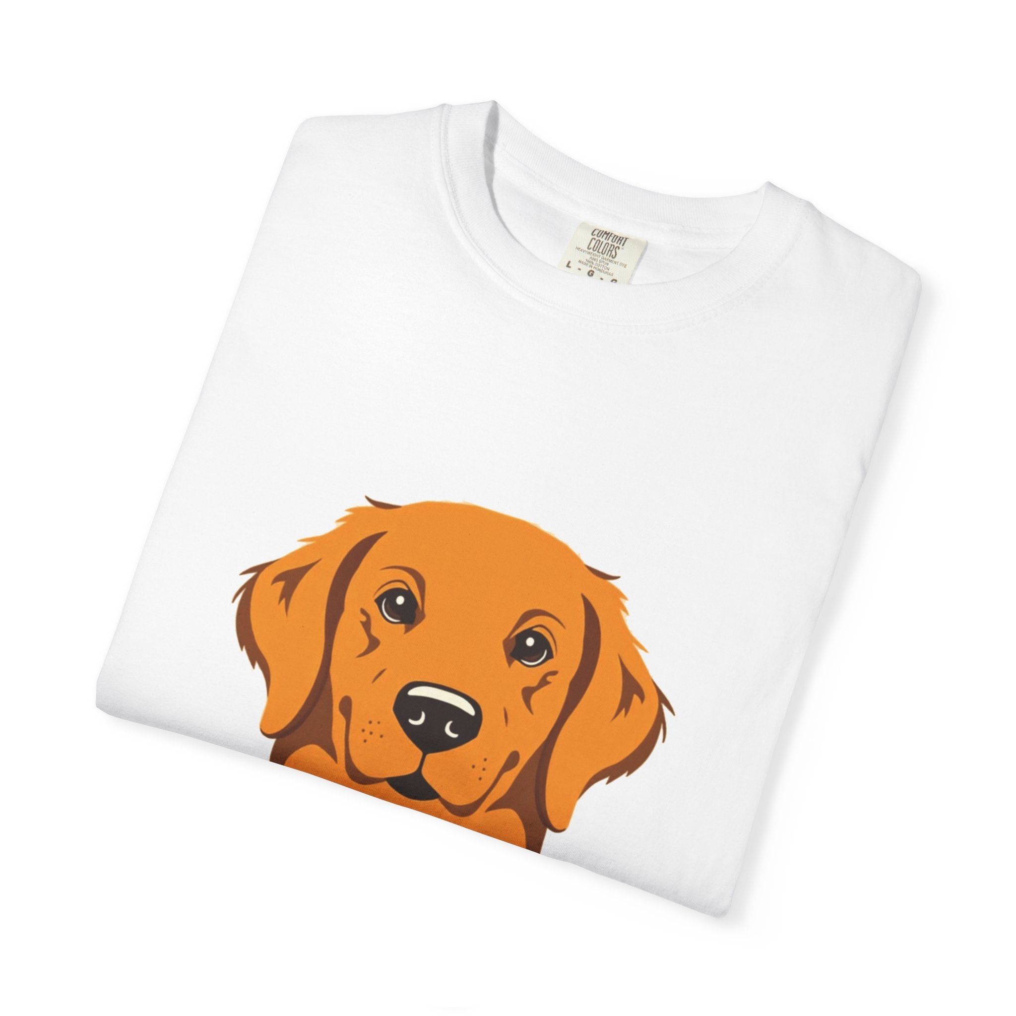 Golden Retriever (cartoon portrait)
