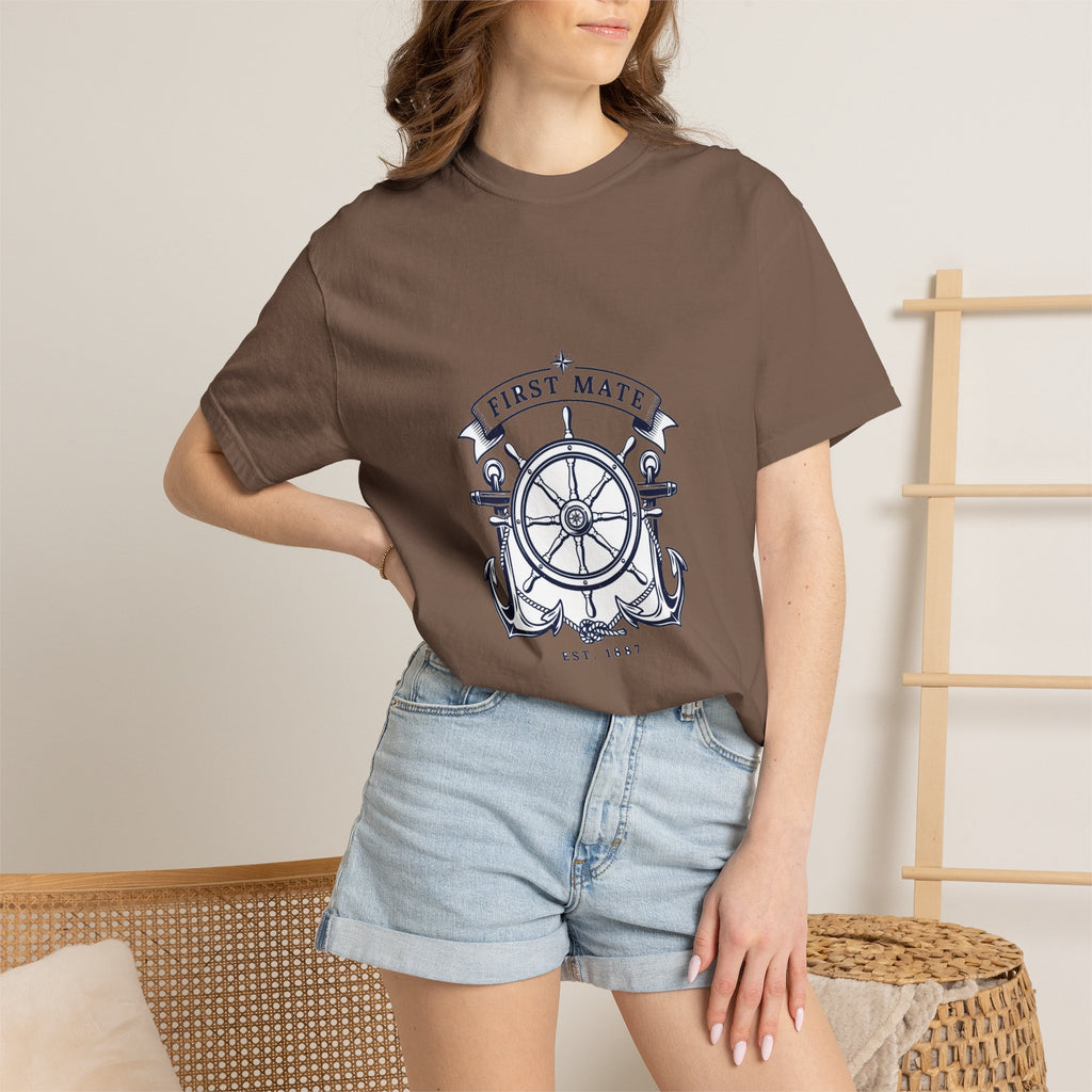 First Mate — Matching Couples Boating Shirt