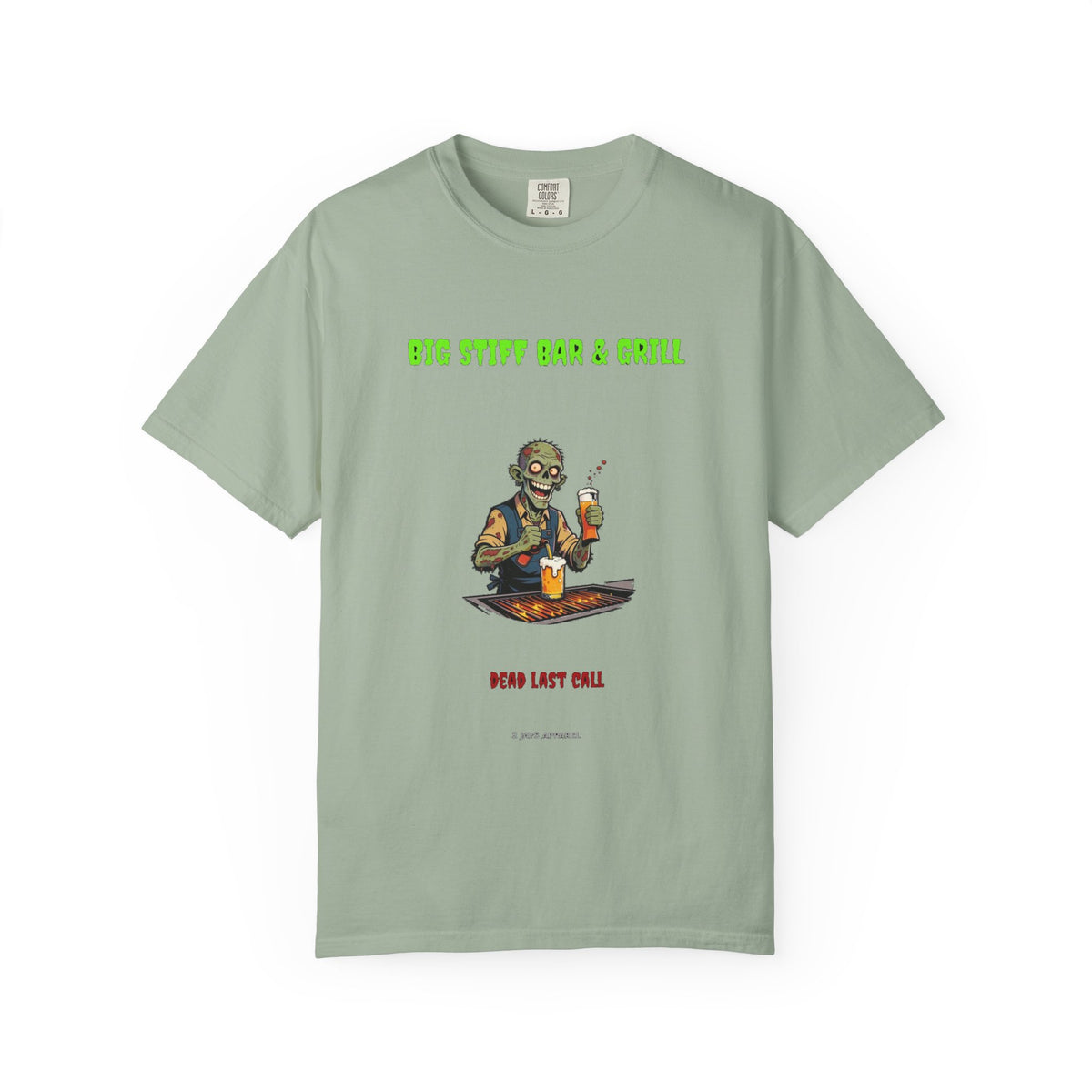 🧟 Big Stiff BAR & GRILL — "dead last call"
