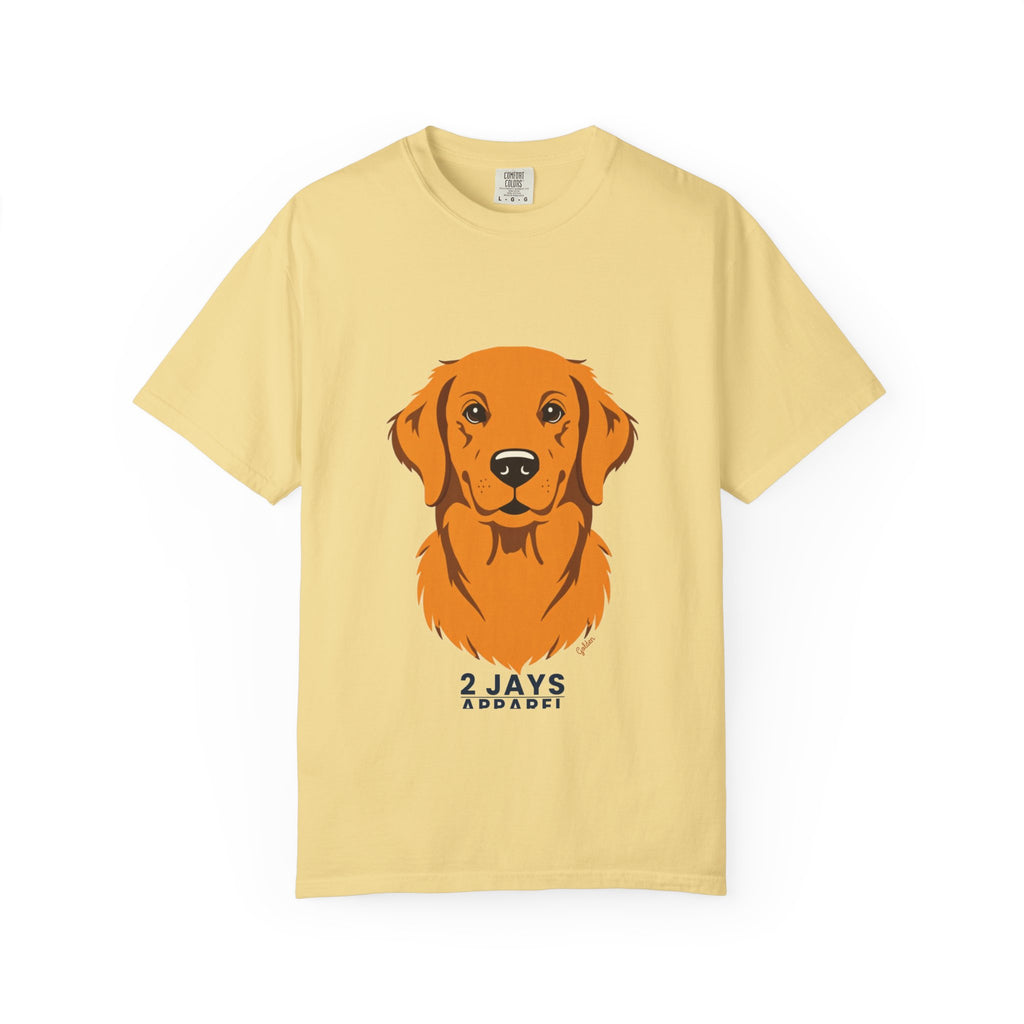 Golden Retriever (cartoon portrait)