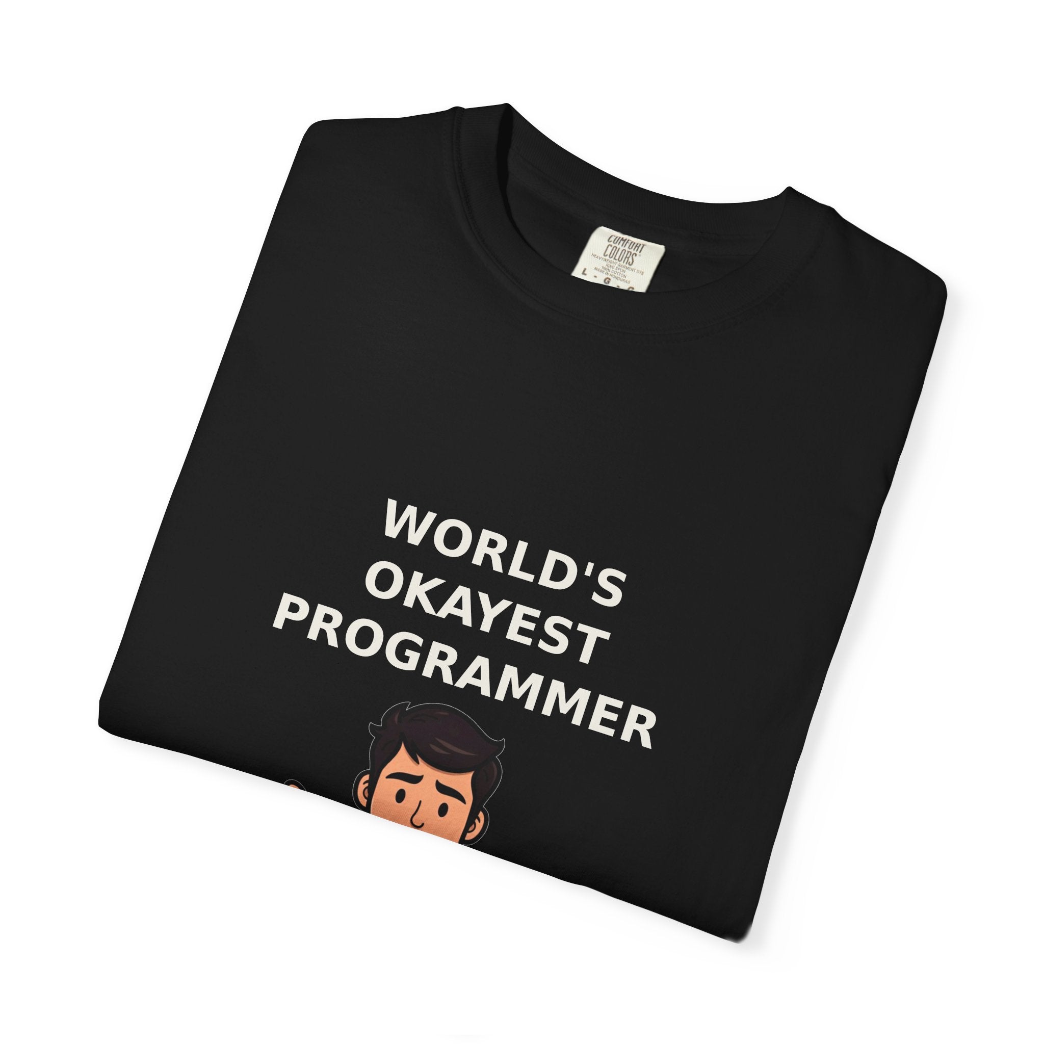 World's Okayest Programmer — Funny Coder Tee