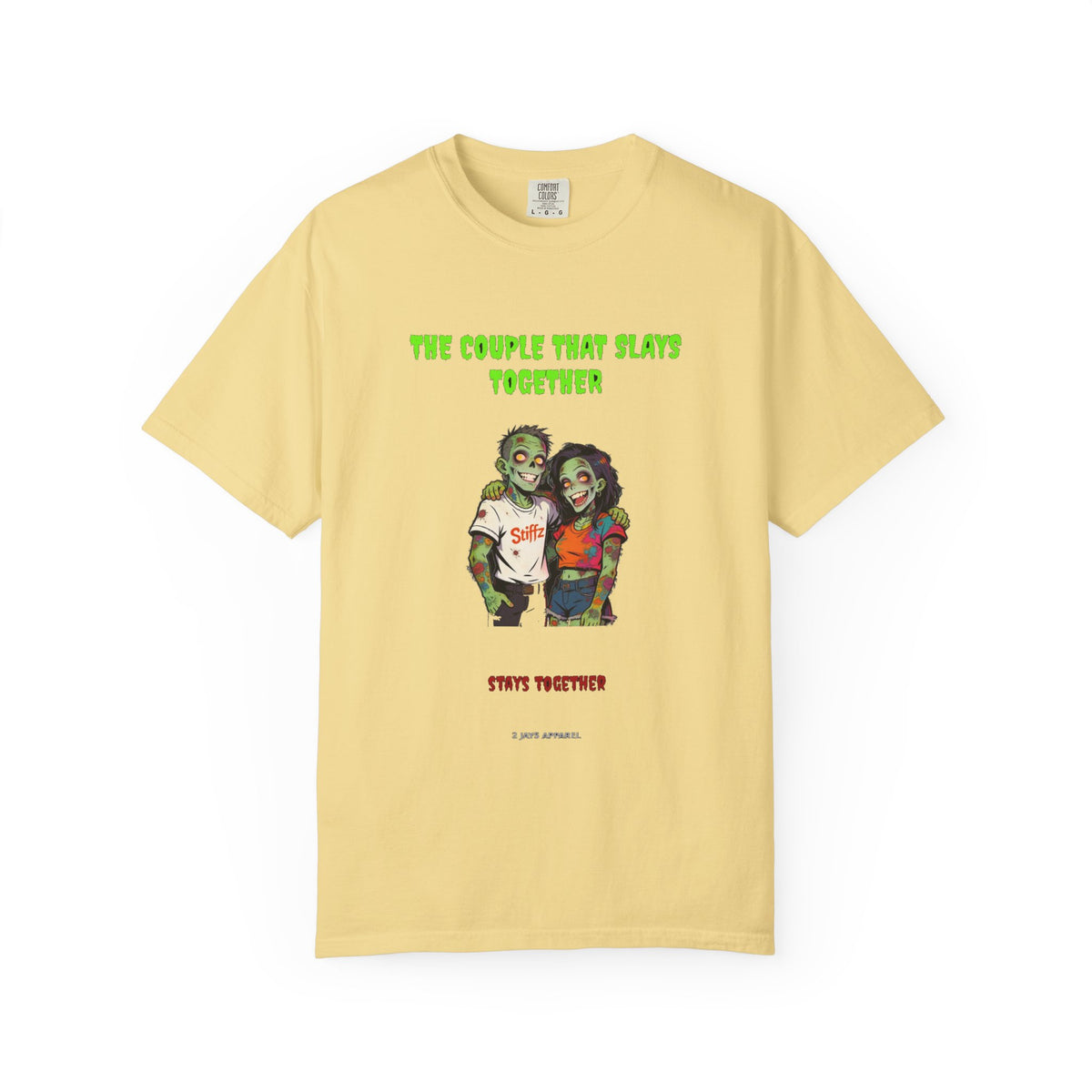 🧟❤️ Zombie Couple — THE COUPLE THAT SLAYS TOGETHER — "stays together"