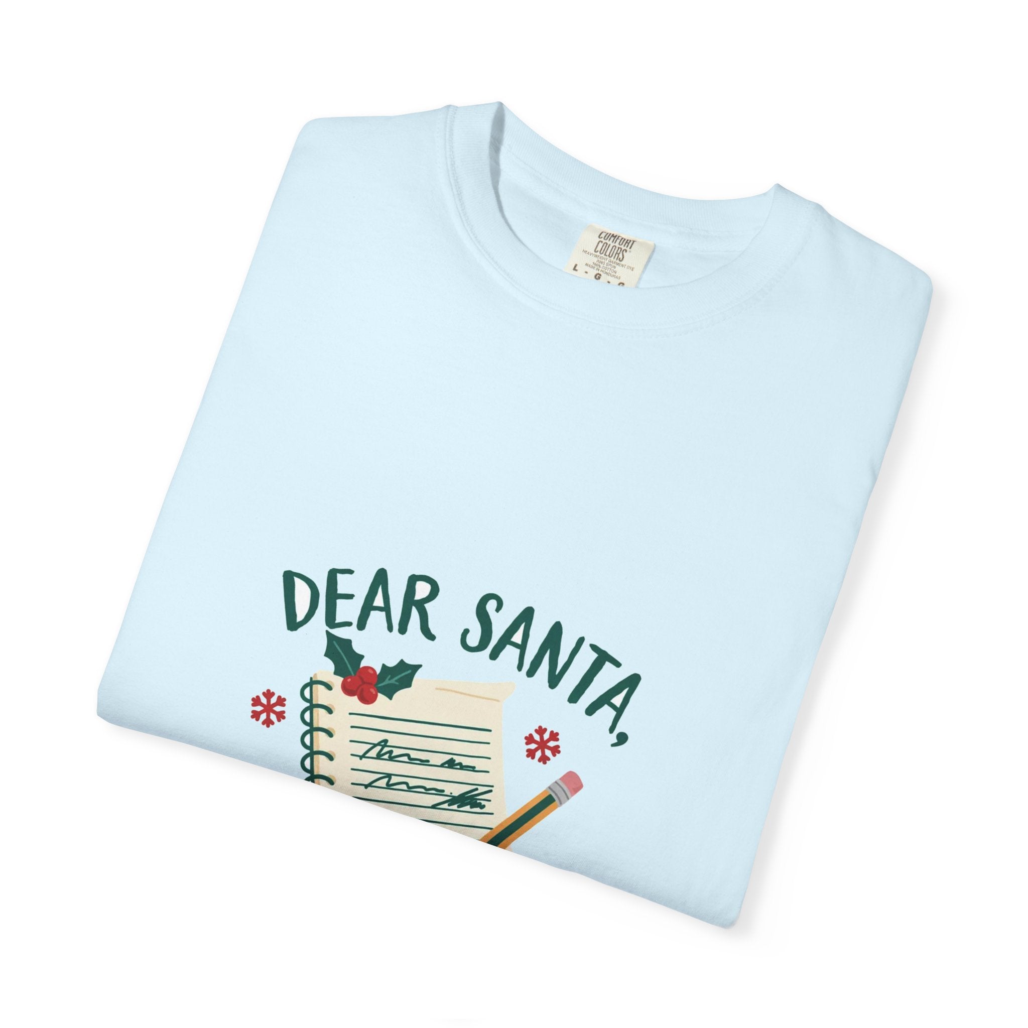 Dear Santa I Can Explain — Funny Christmas Tee
