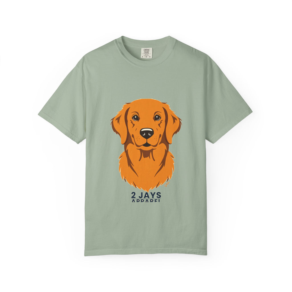 Golden Retriever (cartoon portrait)