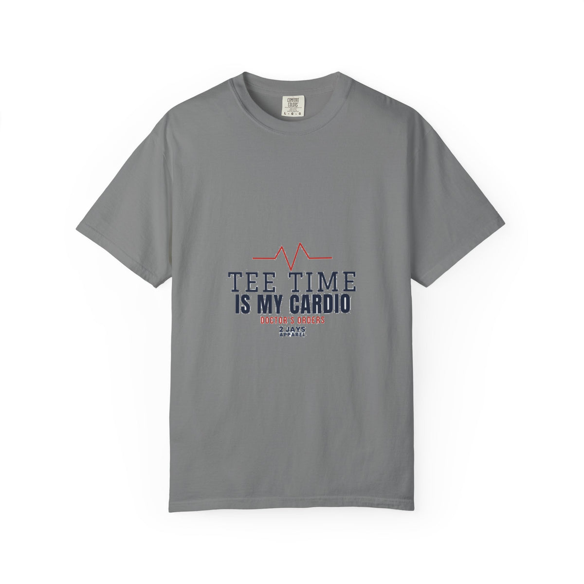 Tee Time Is My Cardio (left-chest)
