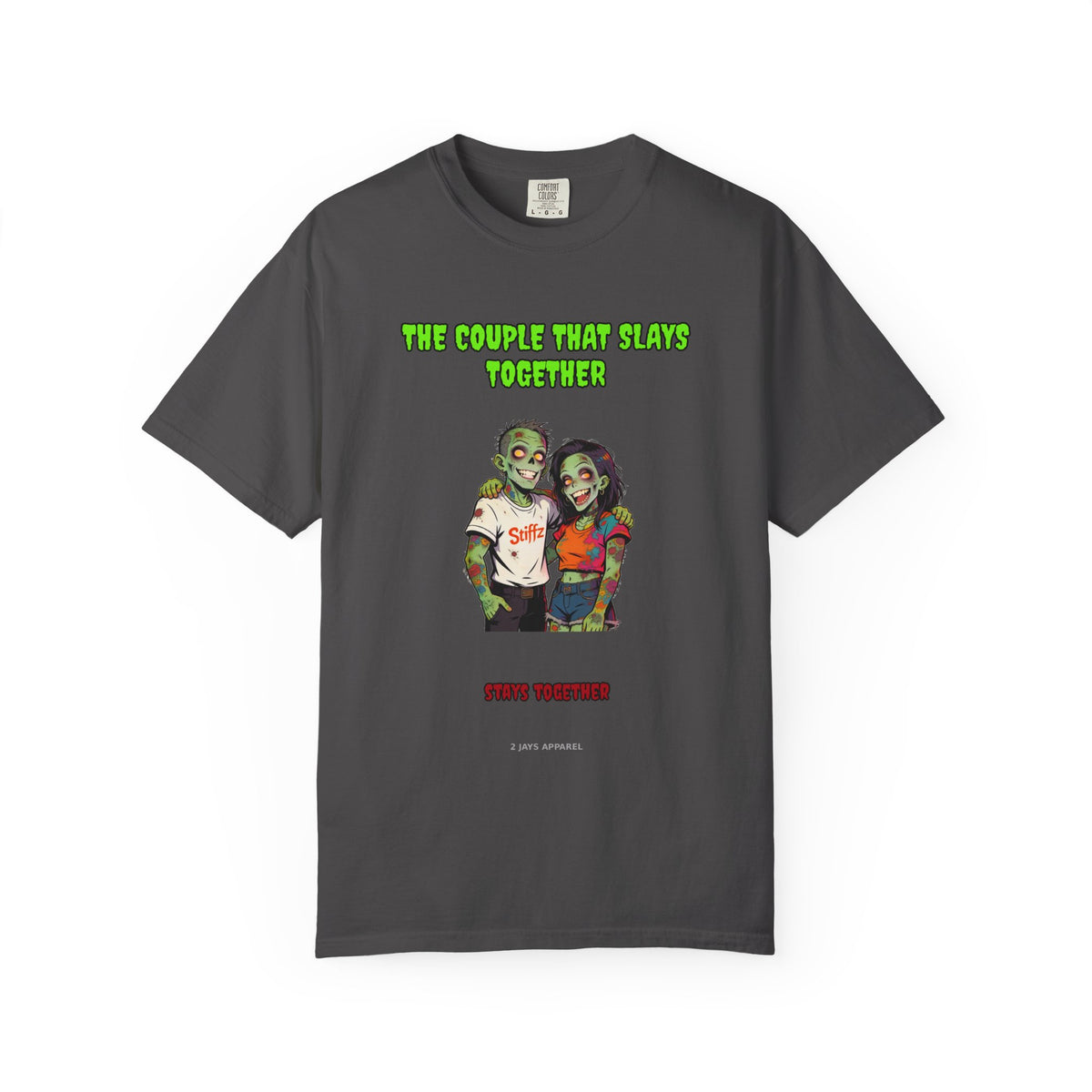The Couple That Slays Together — Zombie Couple Tee