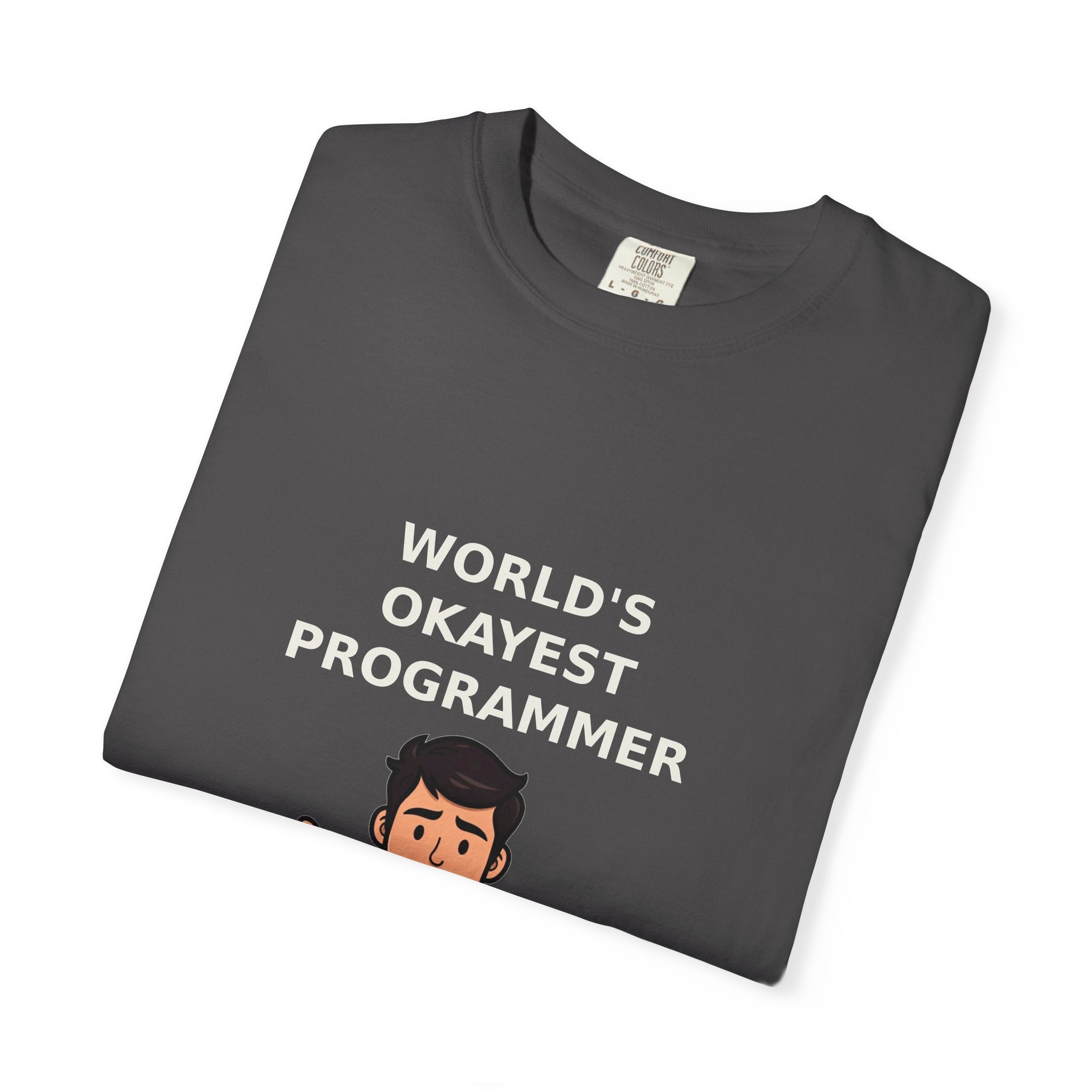 World's Okayest Programmer — Funny Coder Tee
