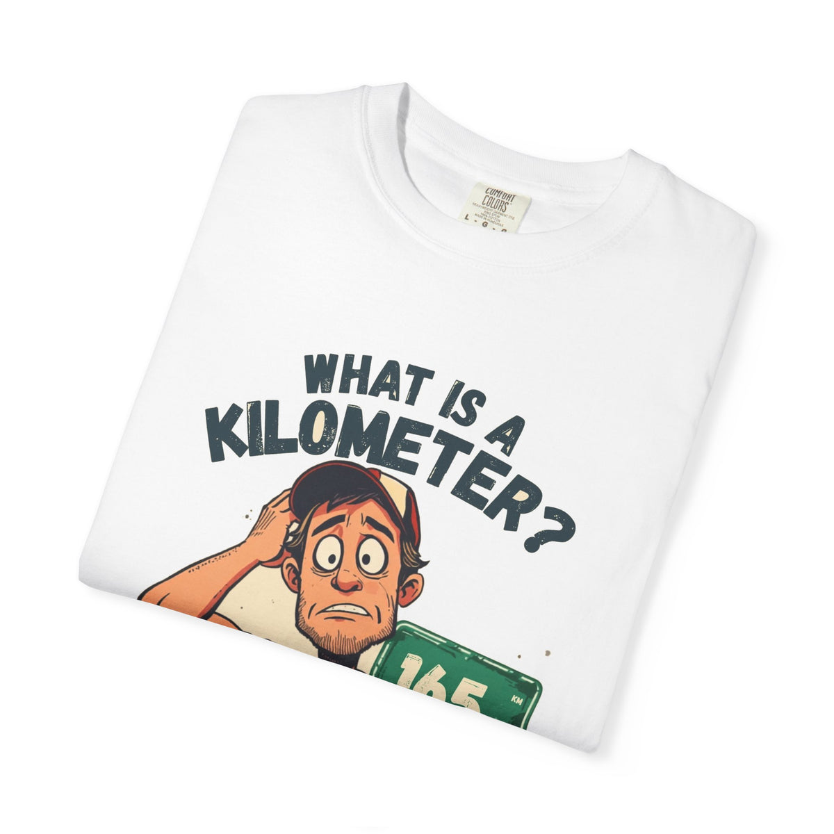 What Is A Kilometer?! (confused + km sign)