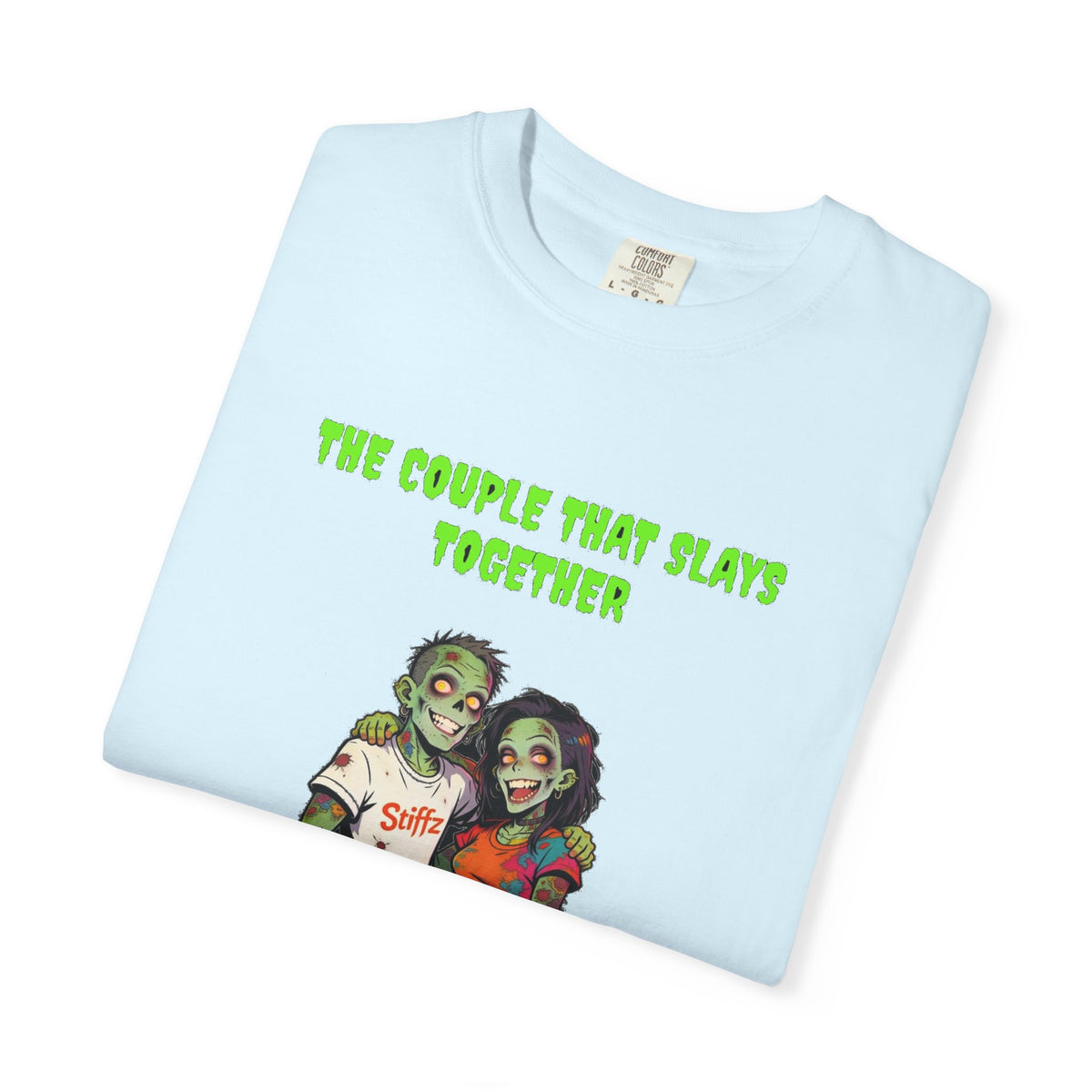 🧟❤️ Zombie Couple — THE COUPLE THAT SLAYS TOGETHER — "stays together"