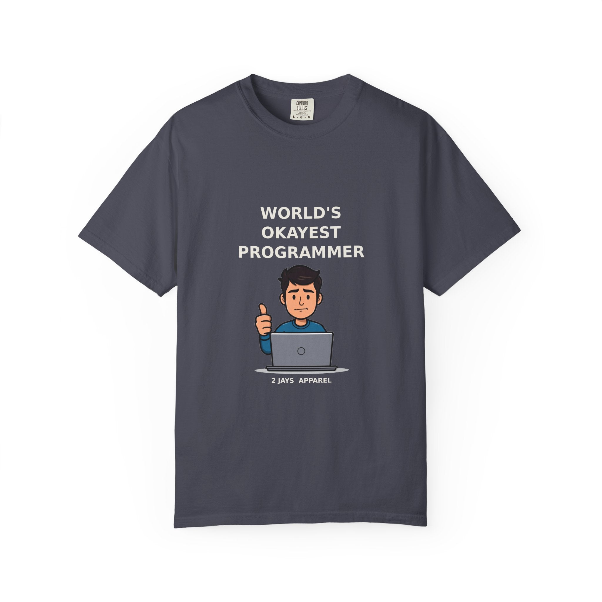 World's Okayest Programmer — Funny Coder Tee