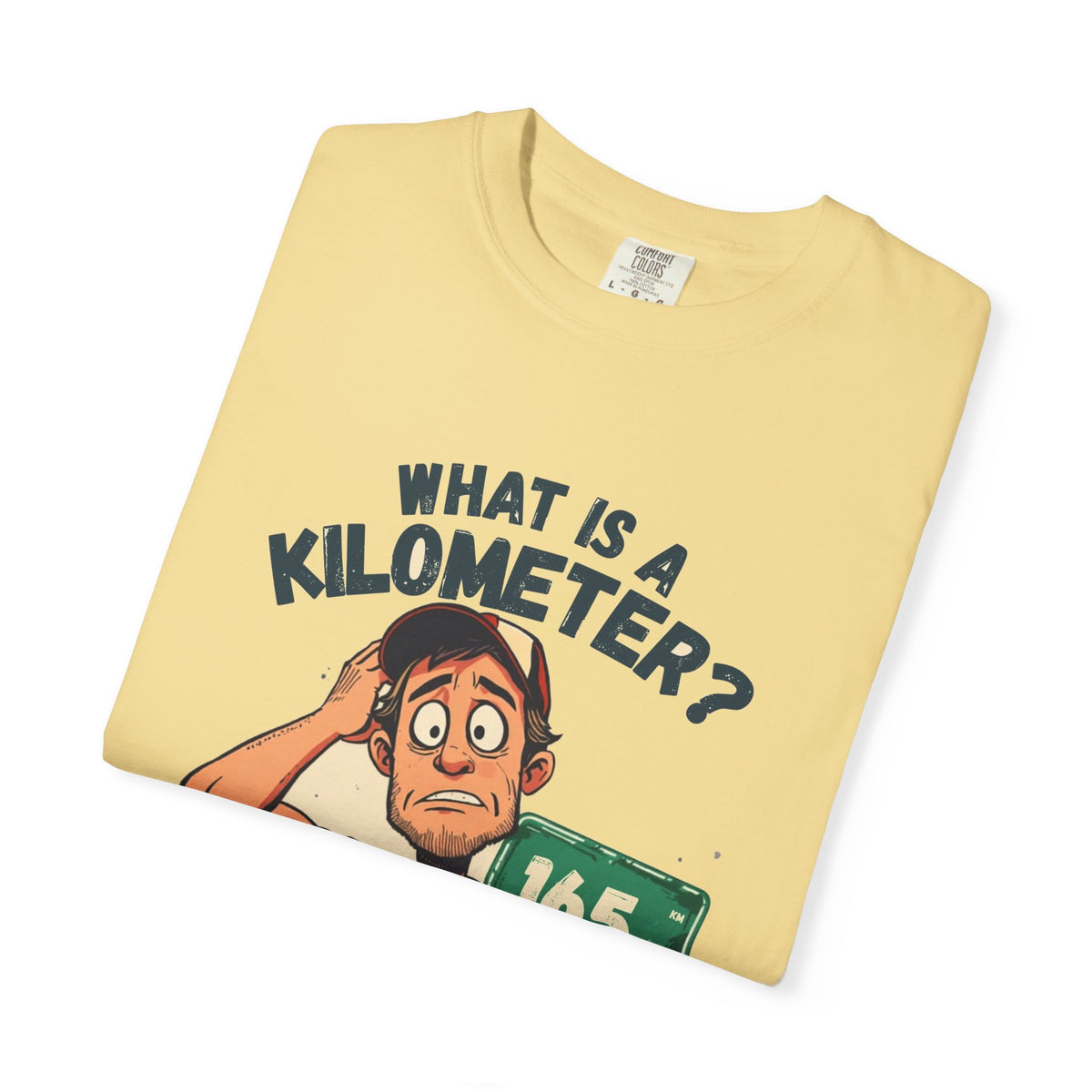 What Is A Kilometer?! (confused + km sign)