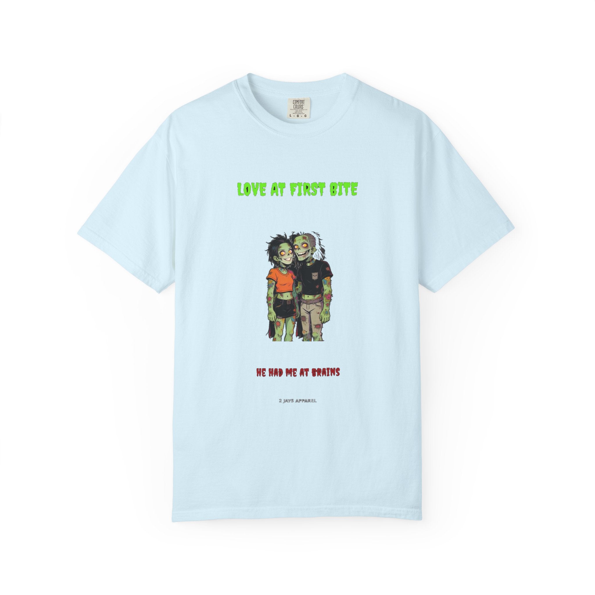 🧟❤️ Zombie Couple — LOVE AT FIRST BITE — "he had me at brains"