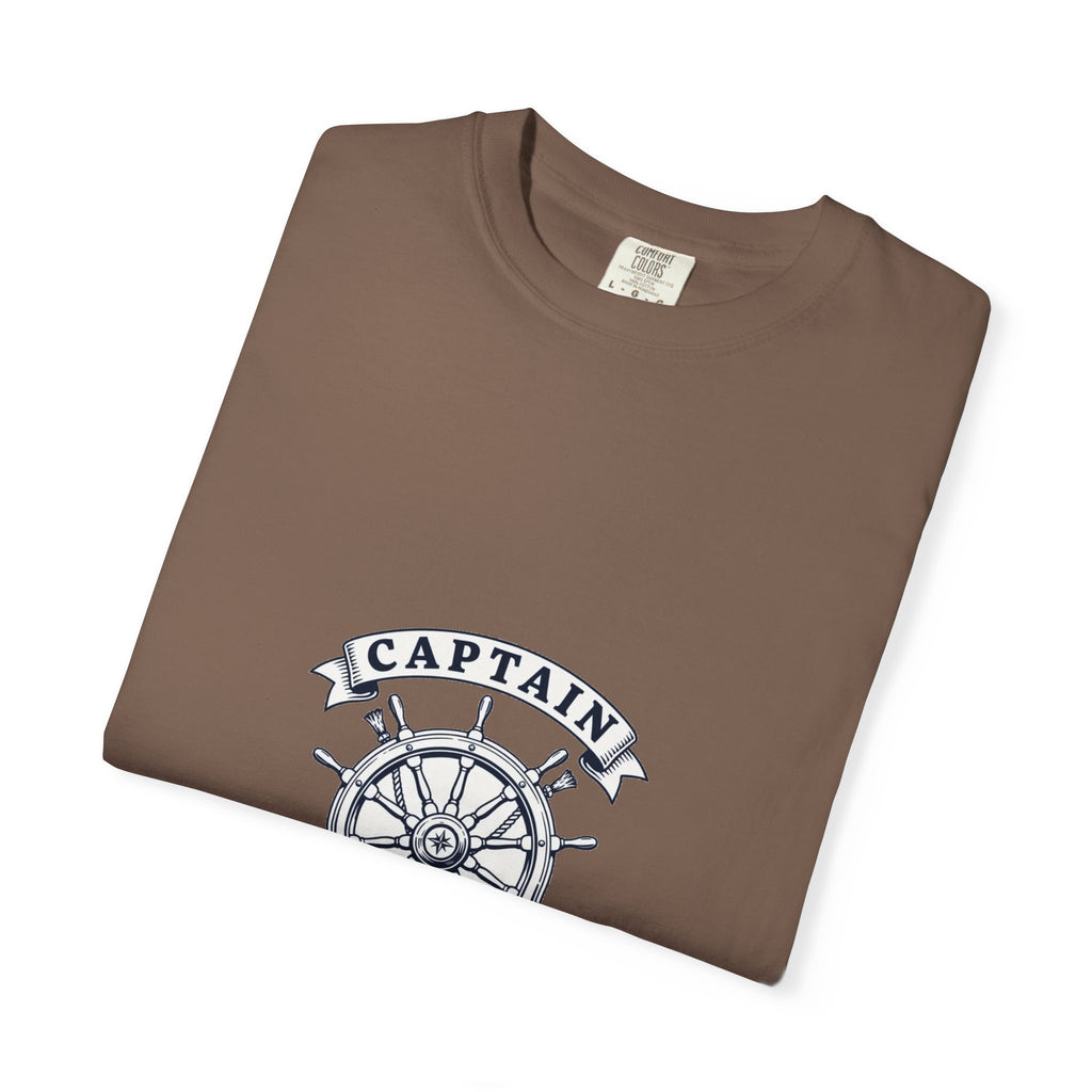 Captain — Matching Couples Boating Shirt