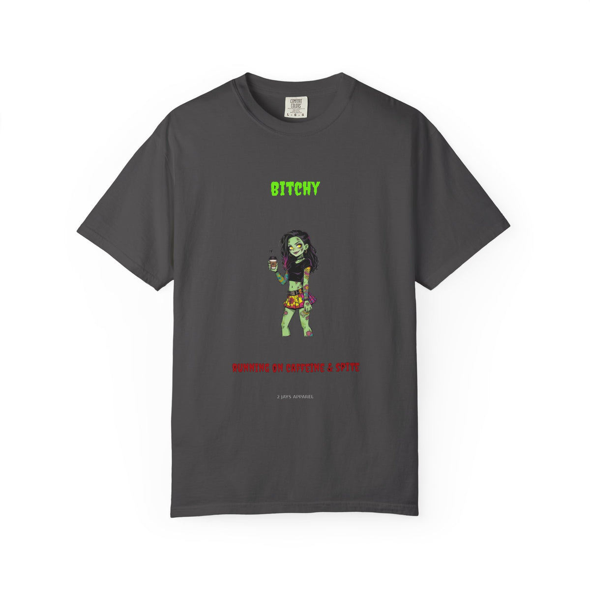🧟 Bitchy — "running on caffeine & spite"