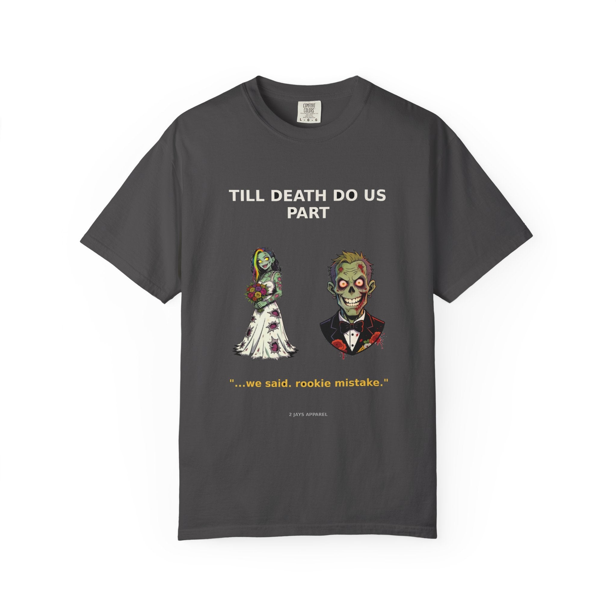 🧟💍 Zombie Couple — TILL DEATH DO US PART — "...we said. rookie mistake."