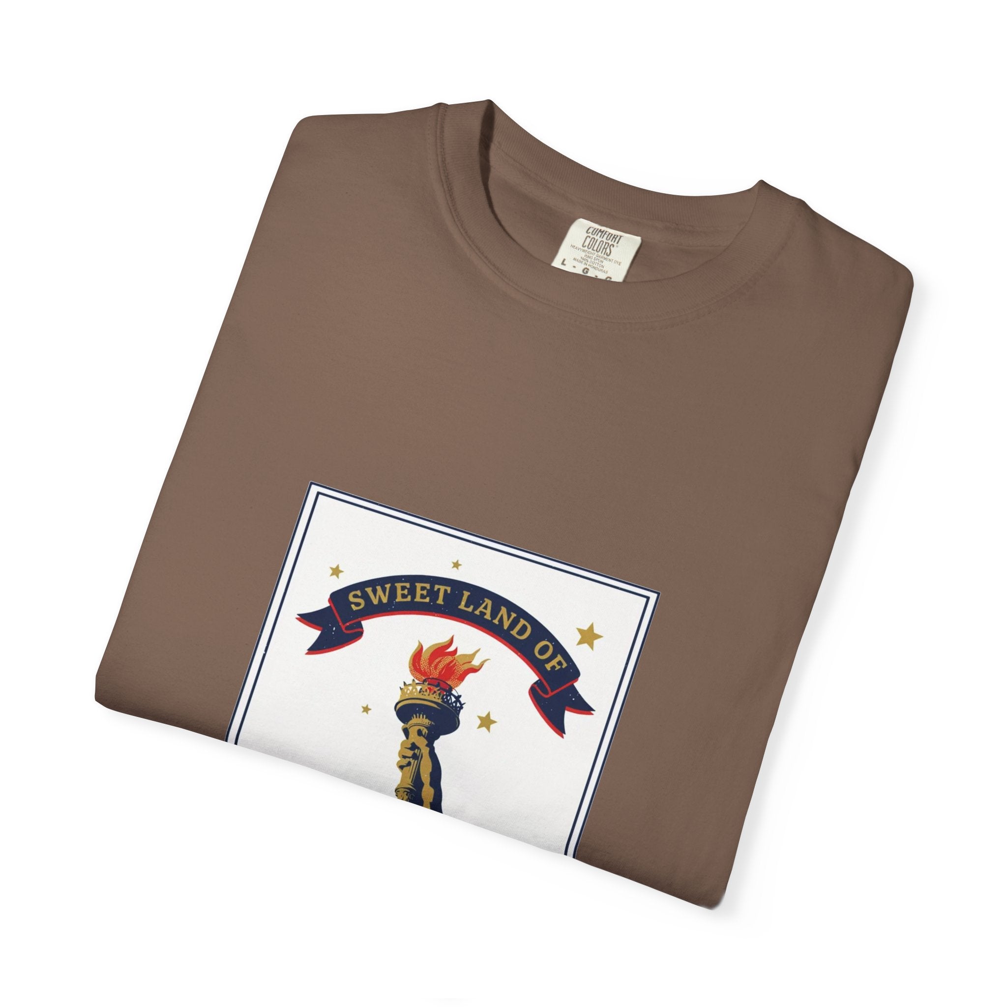 Sweet Land Of Liberty — Patriotic Statue Of Liberty Tee