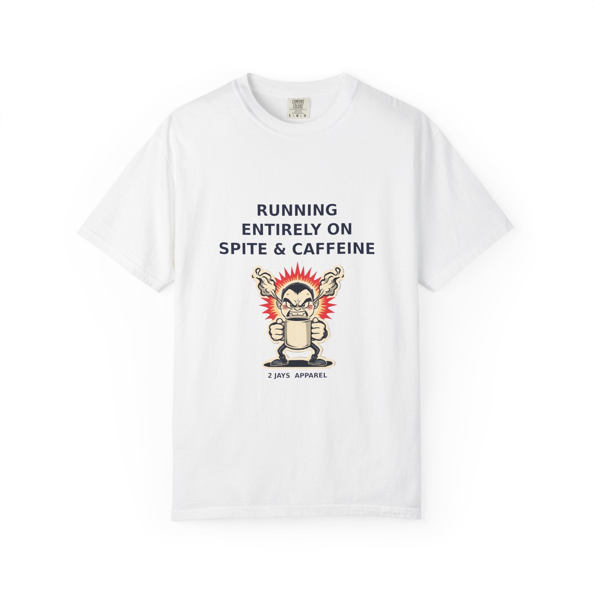 Powered By Spite — Funny Sarcastic Tee