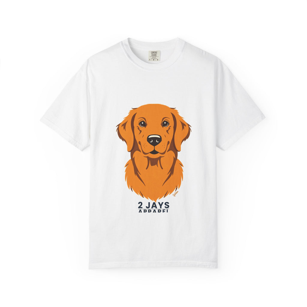 Golden Retriever (cartoon portrait)