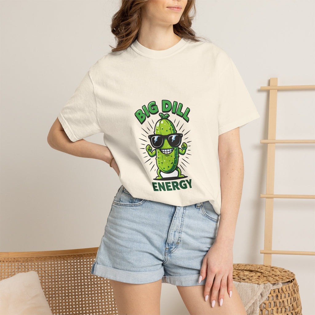 Big Dill Energy — Funny Sunglasses Pickle Tee