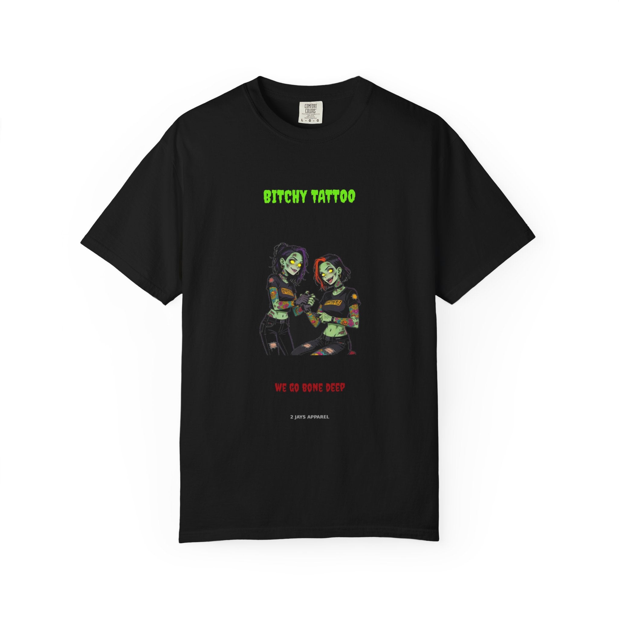 🧟 Bitchy TATTOO — "we go bone deep"