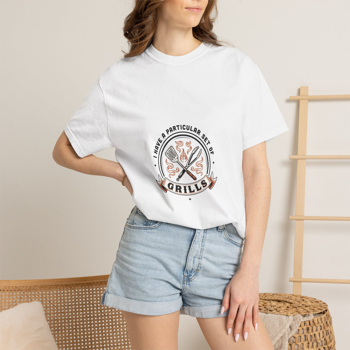 I Have A Very Particular Set Of Grills — Funny BBQ Dad Shirt