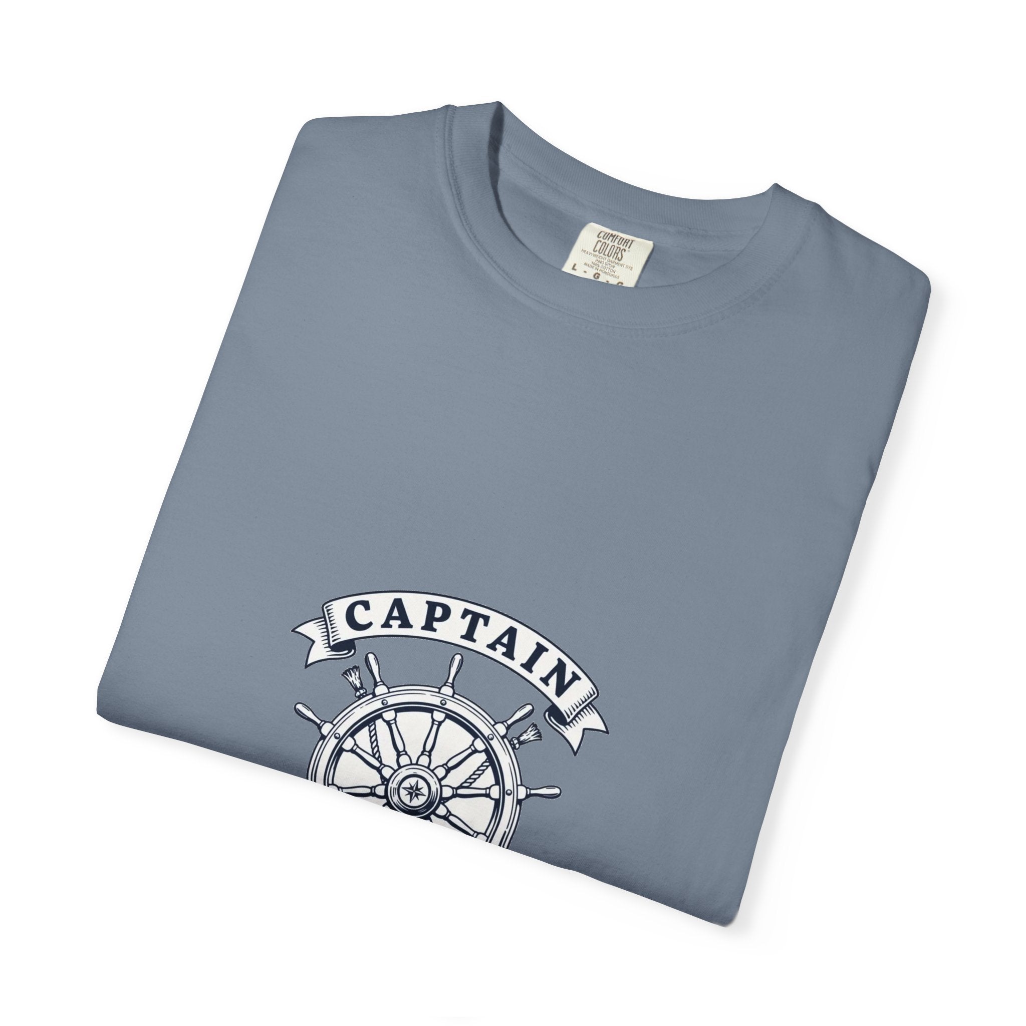 Captain — Matching Couples Boating Shirt