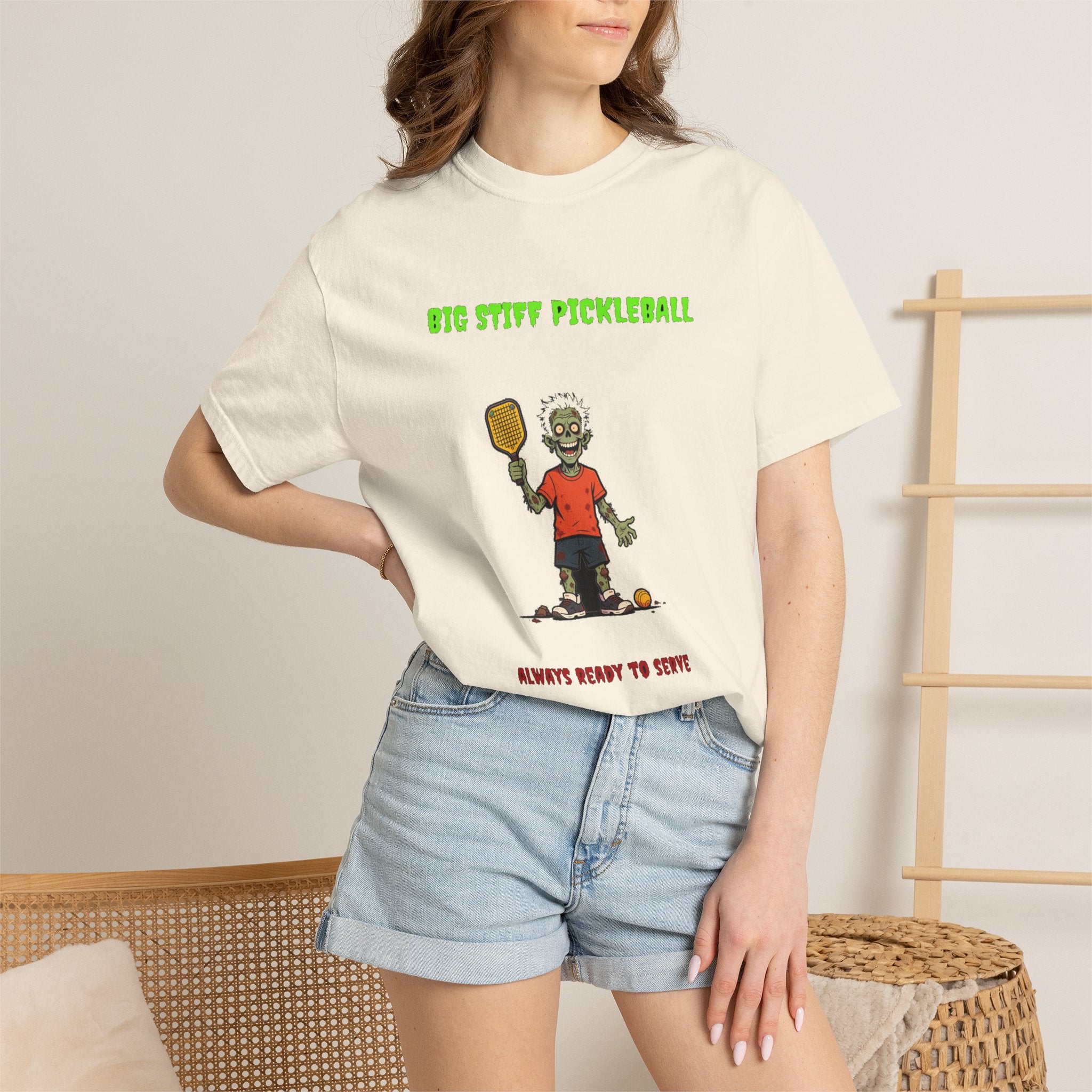 🧟 Big Stiff PICKLEBALL — "always ready to serve"