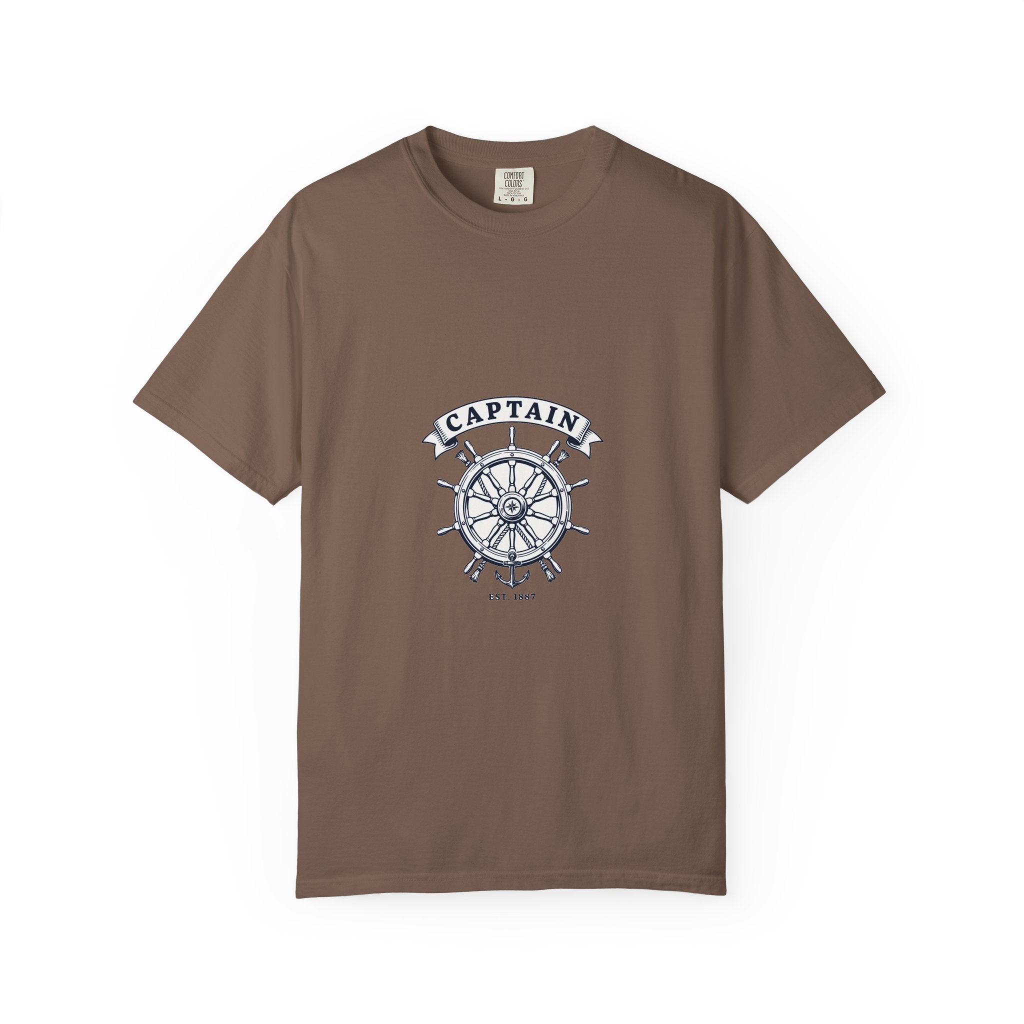 Captain — Matching Couples Boating Shirt