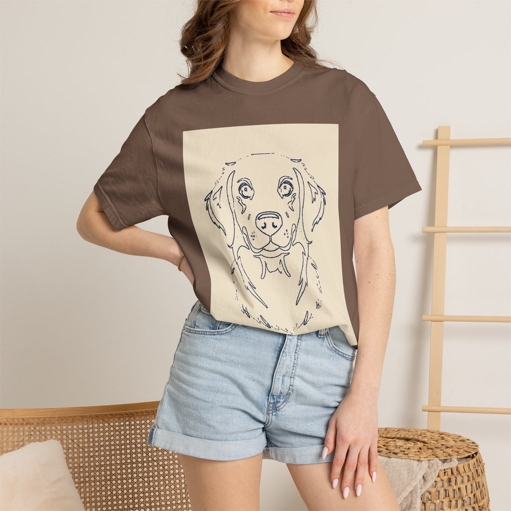 Golden Retriever — Line Outline