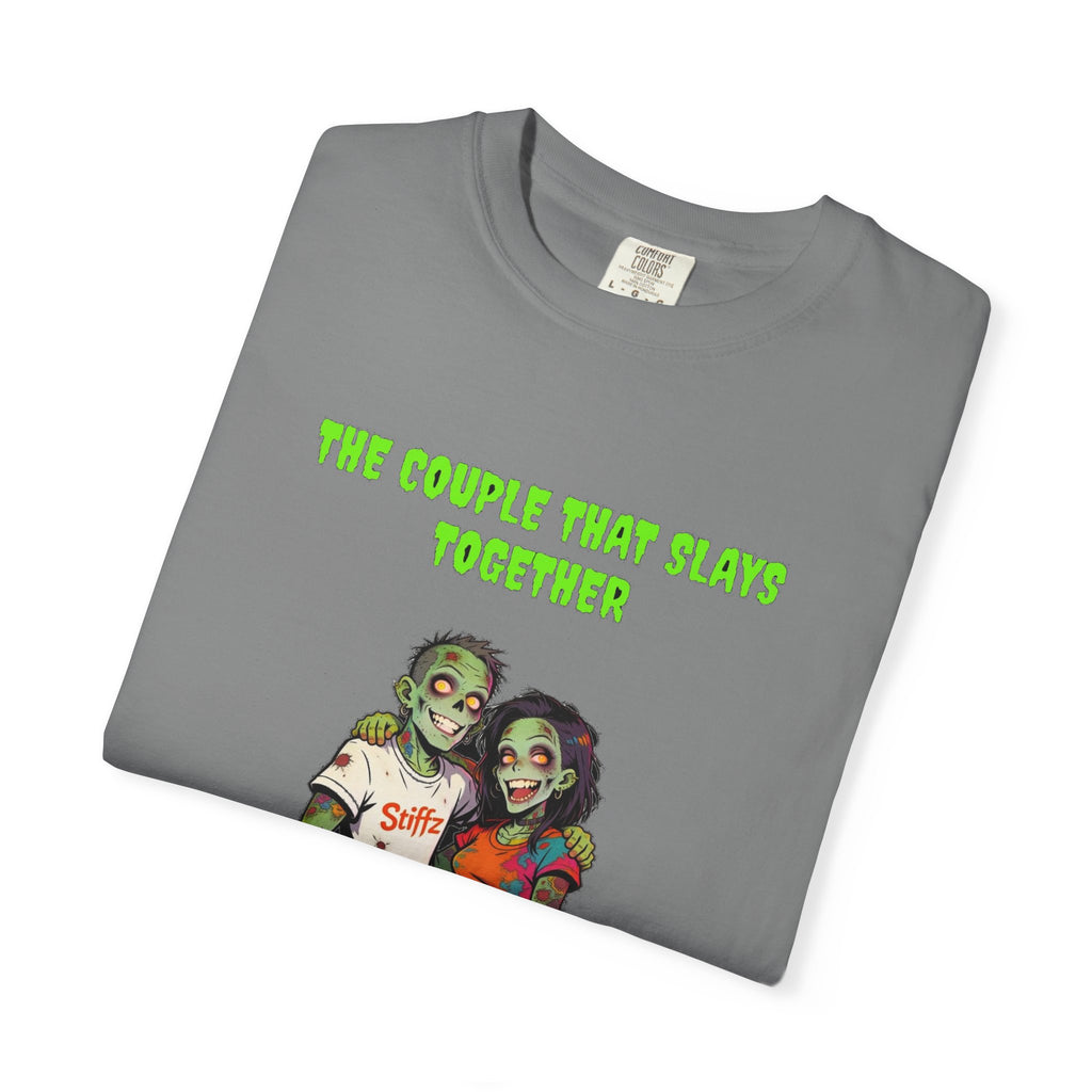 🧟❤️ Zombie Couple — THE COUPLE THAT SLAYS TOGETHER — "stays together"