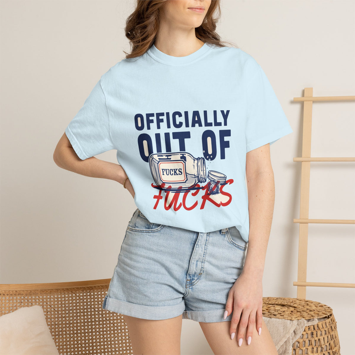 Officially Out Of Fucks — Funny Adult Tee